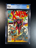 X-Men #2 *Chris Claremont Story *NEWSSTAND - Marvel Comics 11/91 (CGC 9.6 Off-White to White Pages)