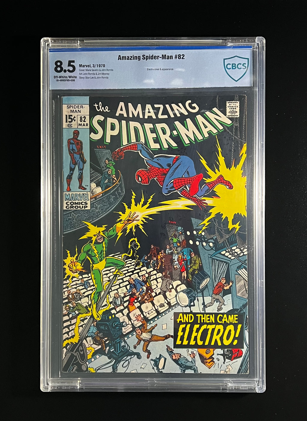 Amazing Spider-Man #82 *Stan Lee Story - Marvel Comics 03/70 (CBCS 8.5 Off-White to White Pages)