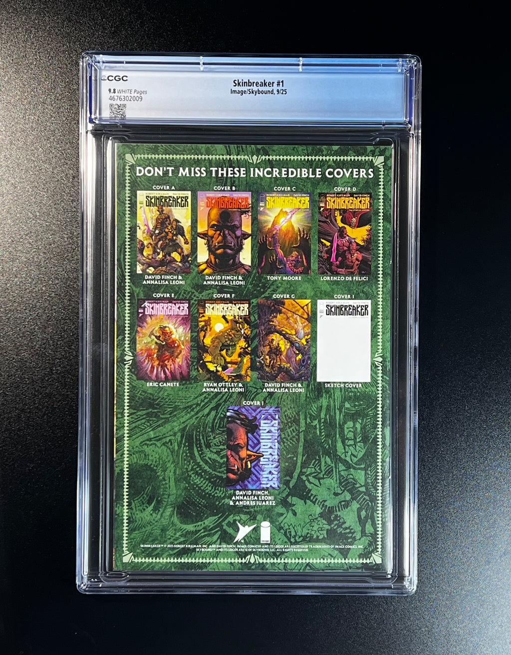 Skinbreaker #1 Cvr A 1st Print *Robert Kirkman Story - Image 09/25 (CGC 9.8 White Pages)