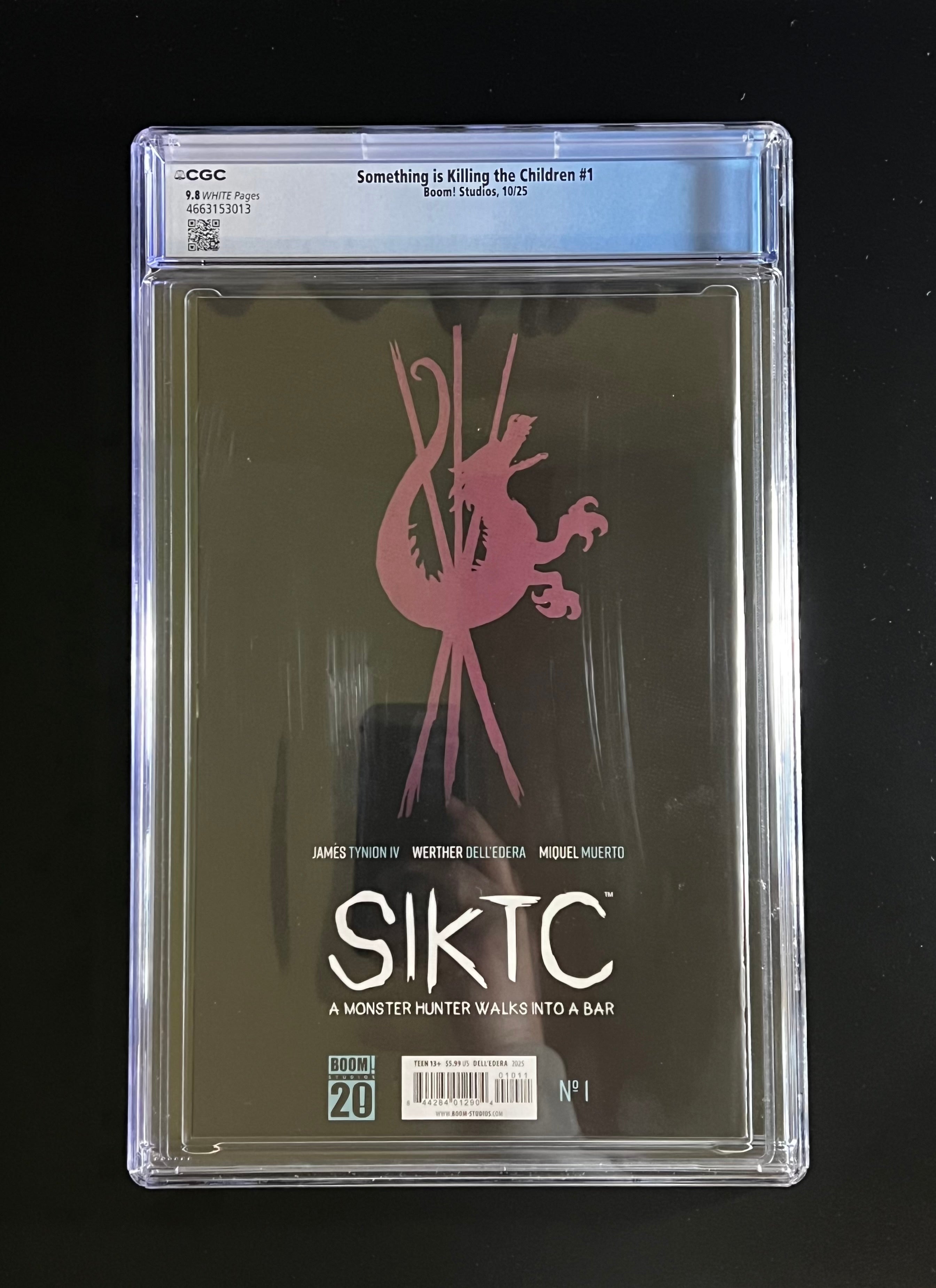 Something is Killing the Children: A Monster Hunter Walks Into a Bar #1 - Boom! Studios 10/25 (CGC 9.8 White Pages)