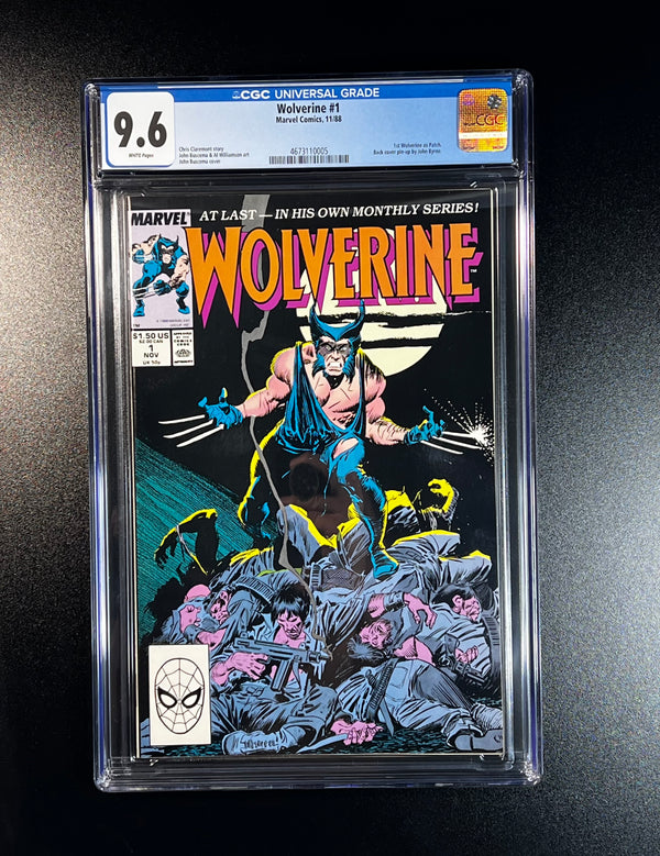 Wolverine #1 - Marvel Comics 11/88 (CGC 9.6 White Pages)