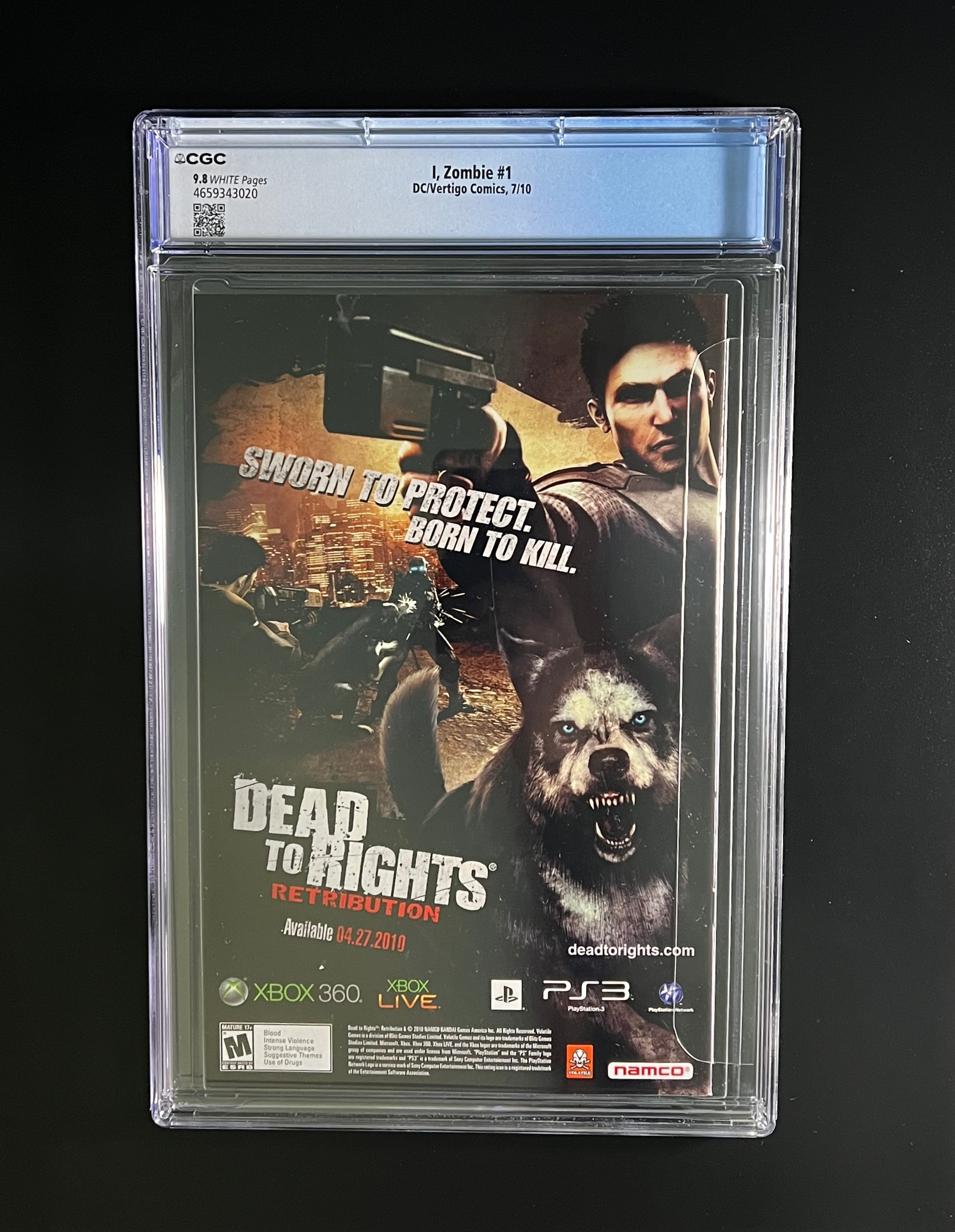 I, Zombie #1 - DC/Vertigo Comics 07/10 (CGC 9.8 White Pages) *TV Adaptation in 2015