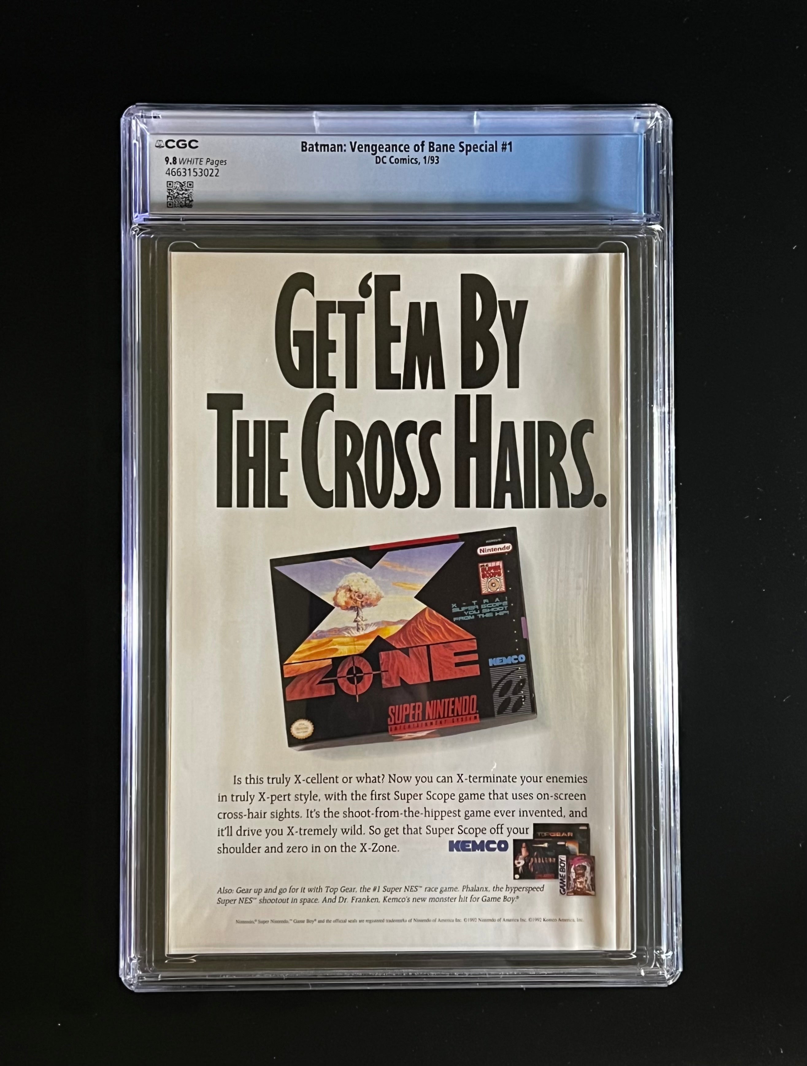 Batman: Vengeance of Bane Special #1 *1st Printing - DC Comics 01/93 (CGC 9.8 White Pages)*2