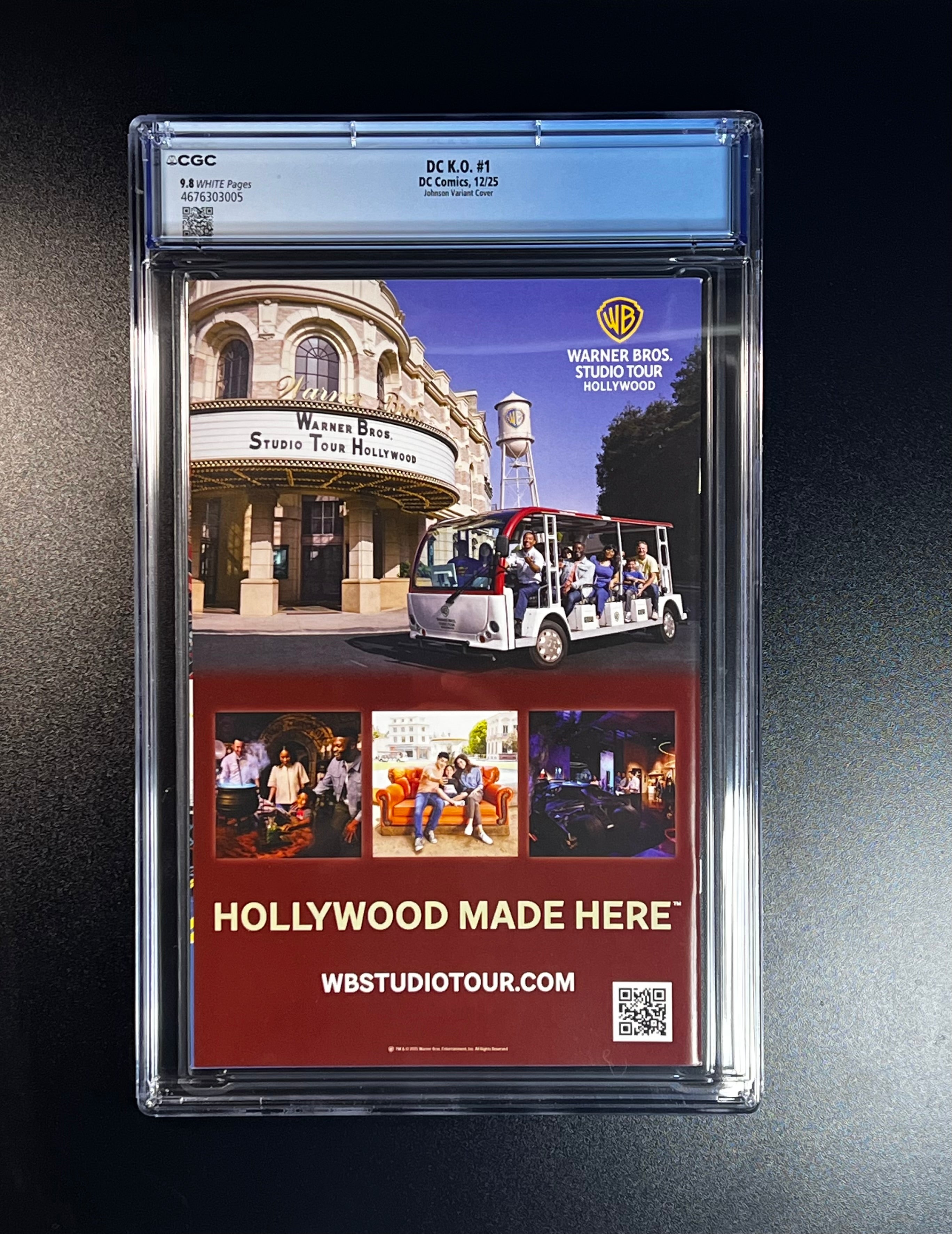 DC K.O. #1 *Cover C Daniel Warren Johnson Card Stock Variant - DC Comics 12/25 (CGC 9.8 White Pages)