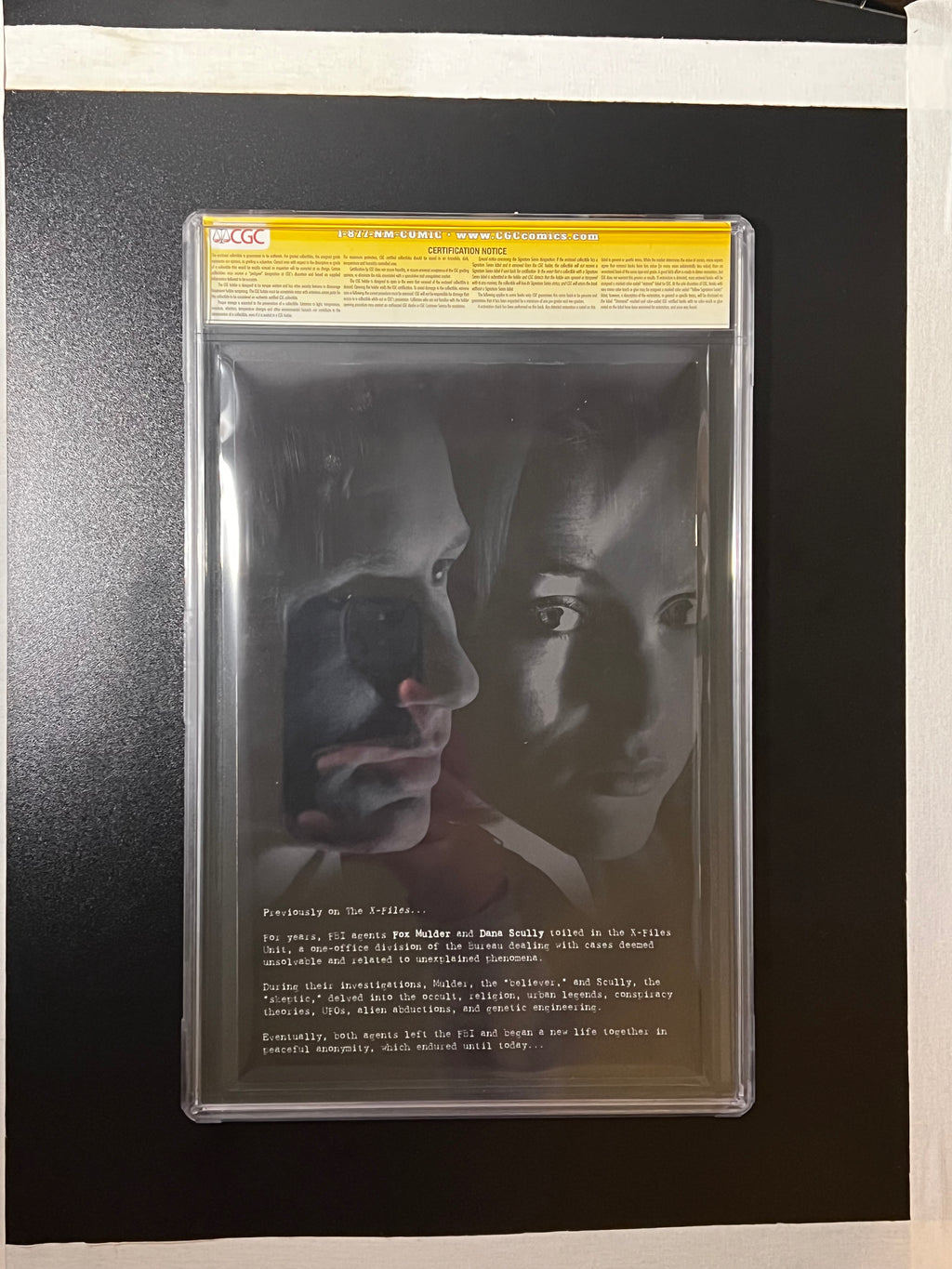 X-Files: Season 10 #1 *Convention Edition - IDW Publishing 06/13 (CGC 9.8 Signature Series White Pages) Signed 5x