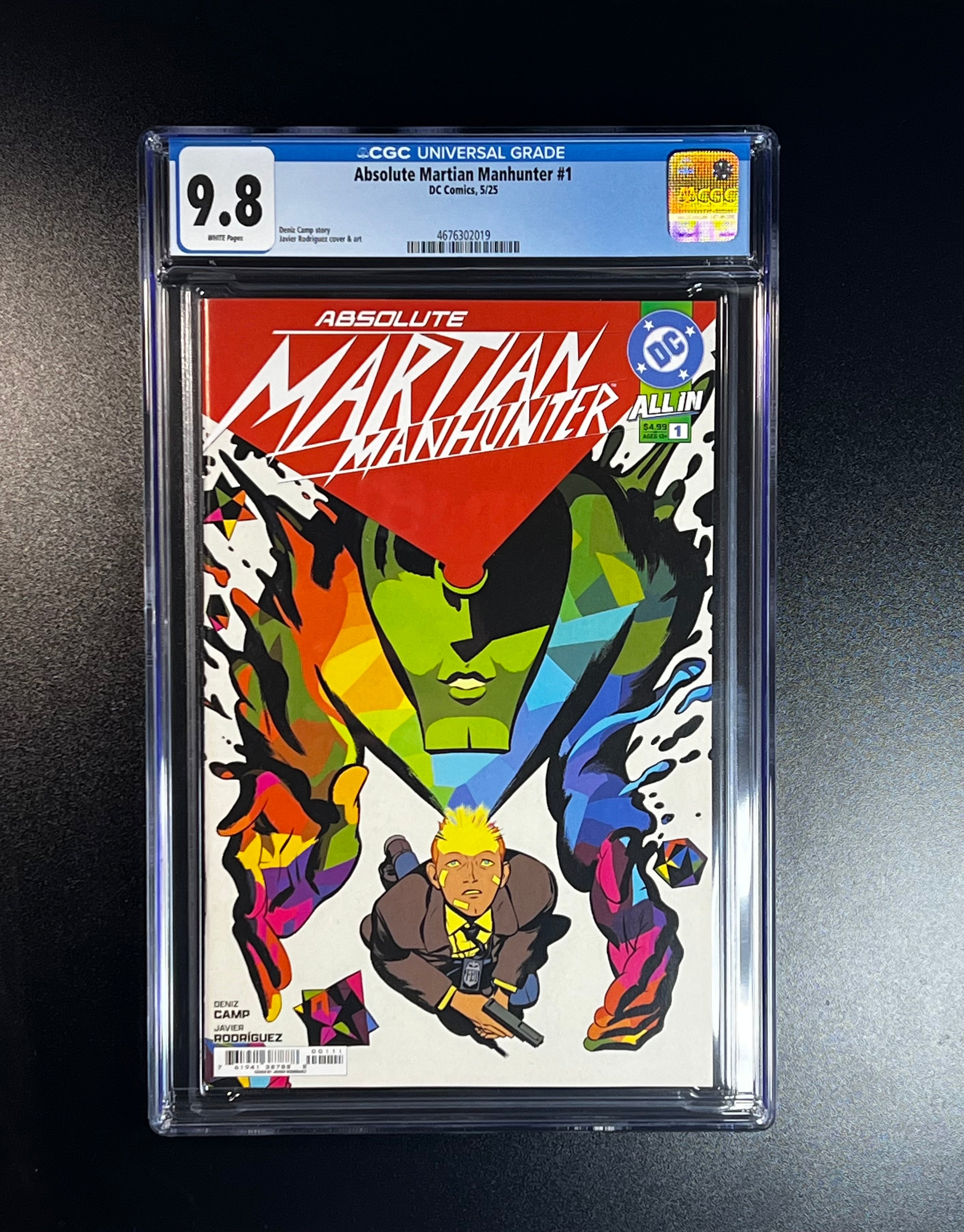 Absolute Martian Manhunter #1 *Cover A 1st Print <Deniz Camp Story> - DC Comics 05/25 (CGC 9.8 White Pages)