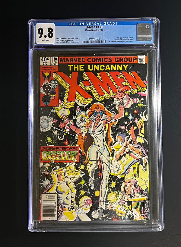 Uncanny X-Men #130 *NEWSSTAND - Marvel Comics 02/80 (CGC 9.8 White Pages)