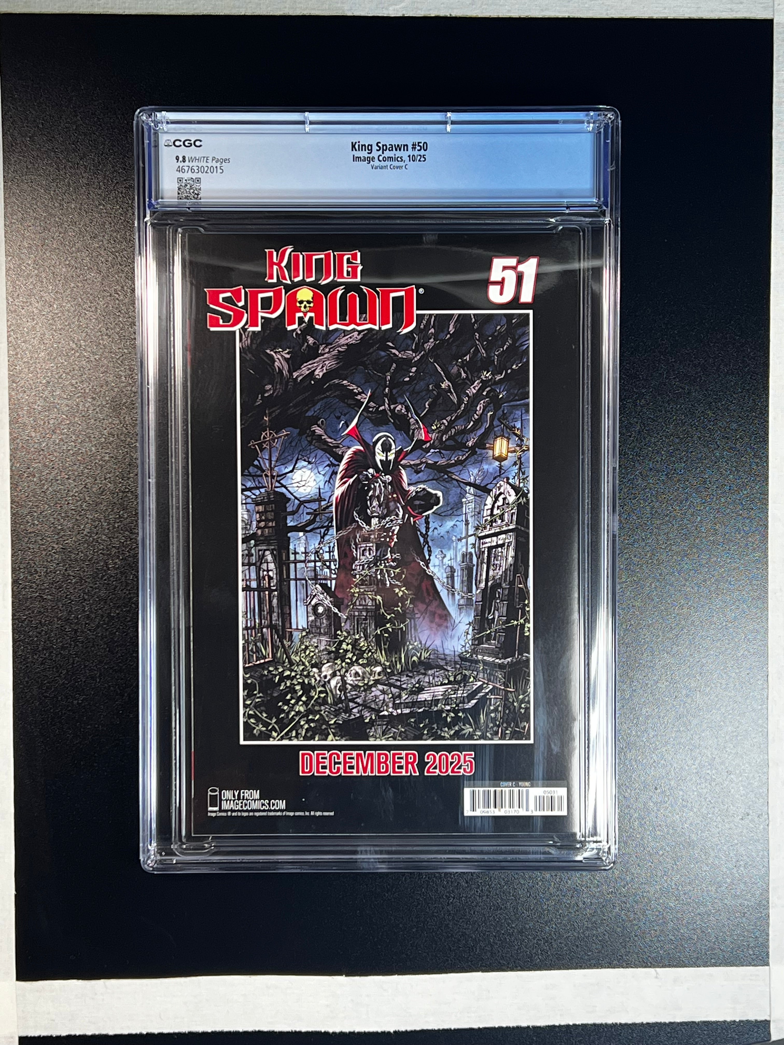 King Spawn #50 *Cvr C Skottie Young Variant - Image Comics 10/25 (CGC 9.8 White Pages)