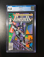 The Punisher #1 *NEWSSTAND - Marvel Comics 07/87 (CGC 9.8 White Pages)