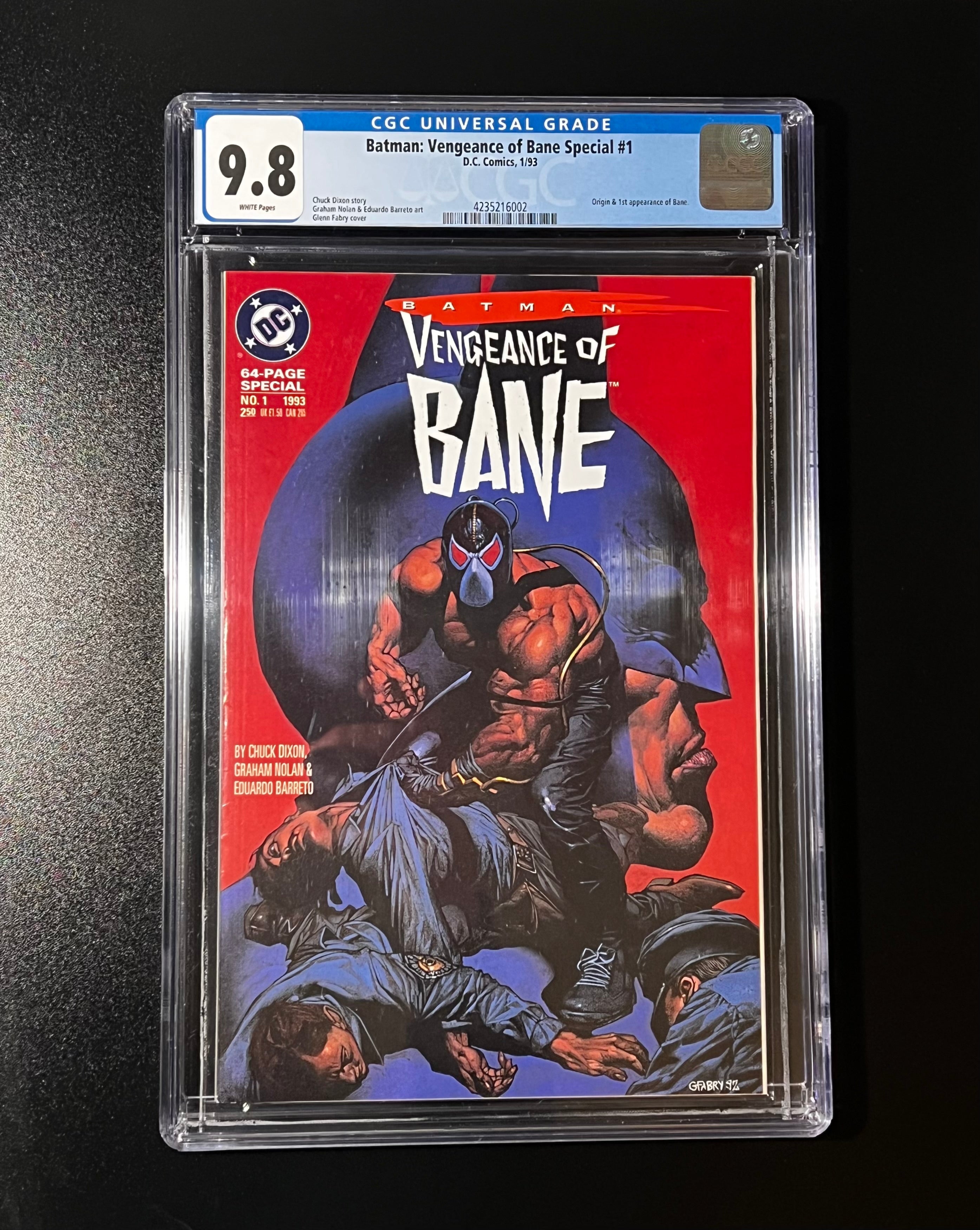 Batman: Vengeance of Bane Special #1 (1st Printing) - DC Comics 1/93 - (CGC 9.8 White Pages)