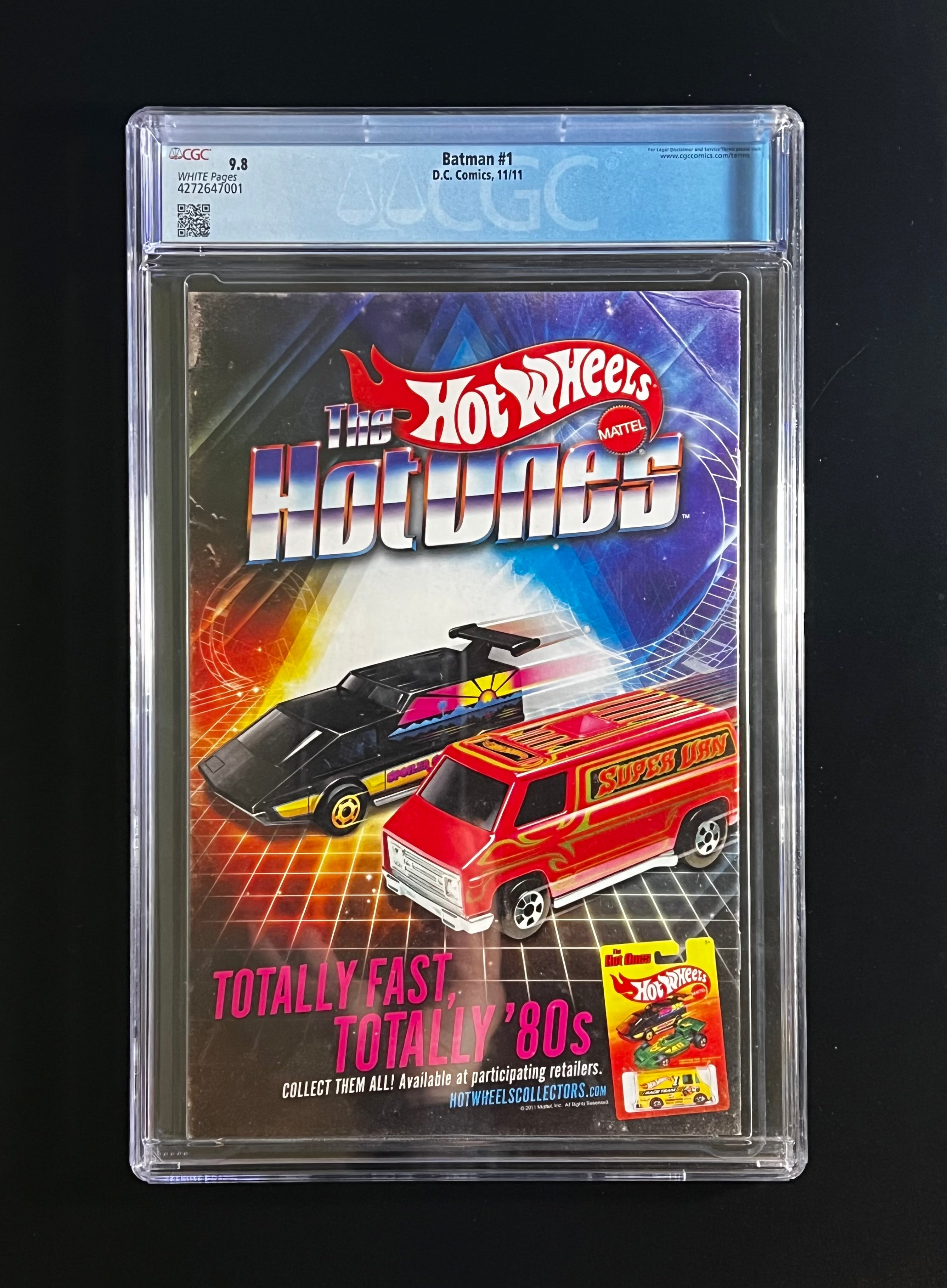 Batman #1 *The New 52 - D.C. Comics 11/11 (CGC 9.8 White Pages)