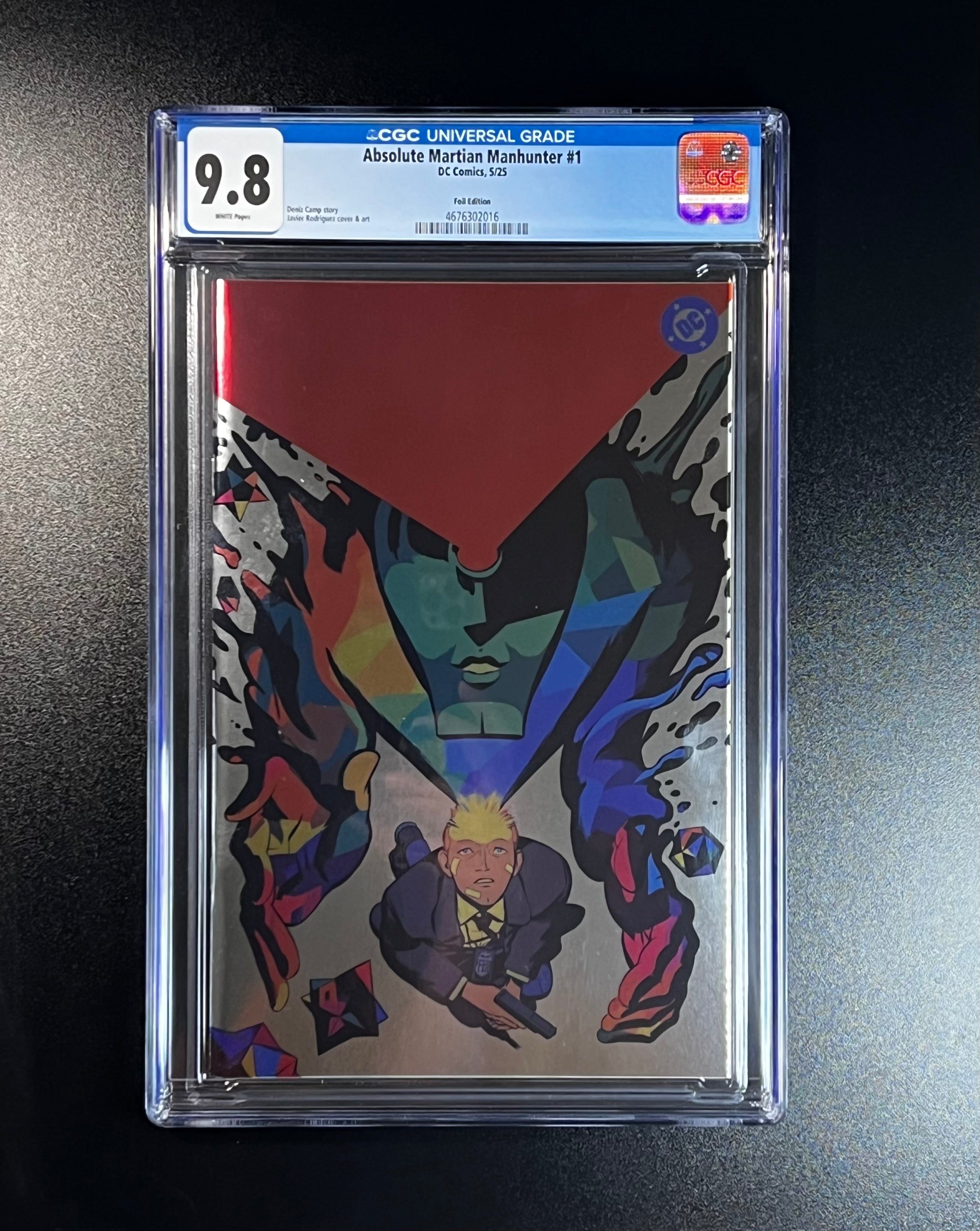 Absolute Martian Manhunter #1 *Foil Logo Edition - DC Comics 05/25 (CGC 9.8 White Pages)