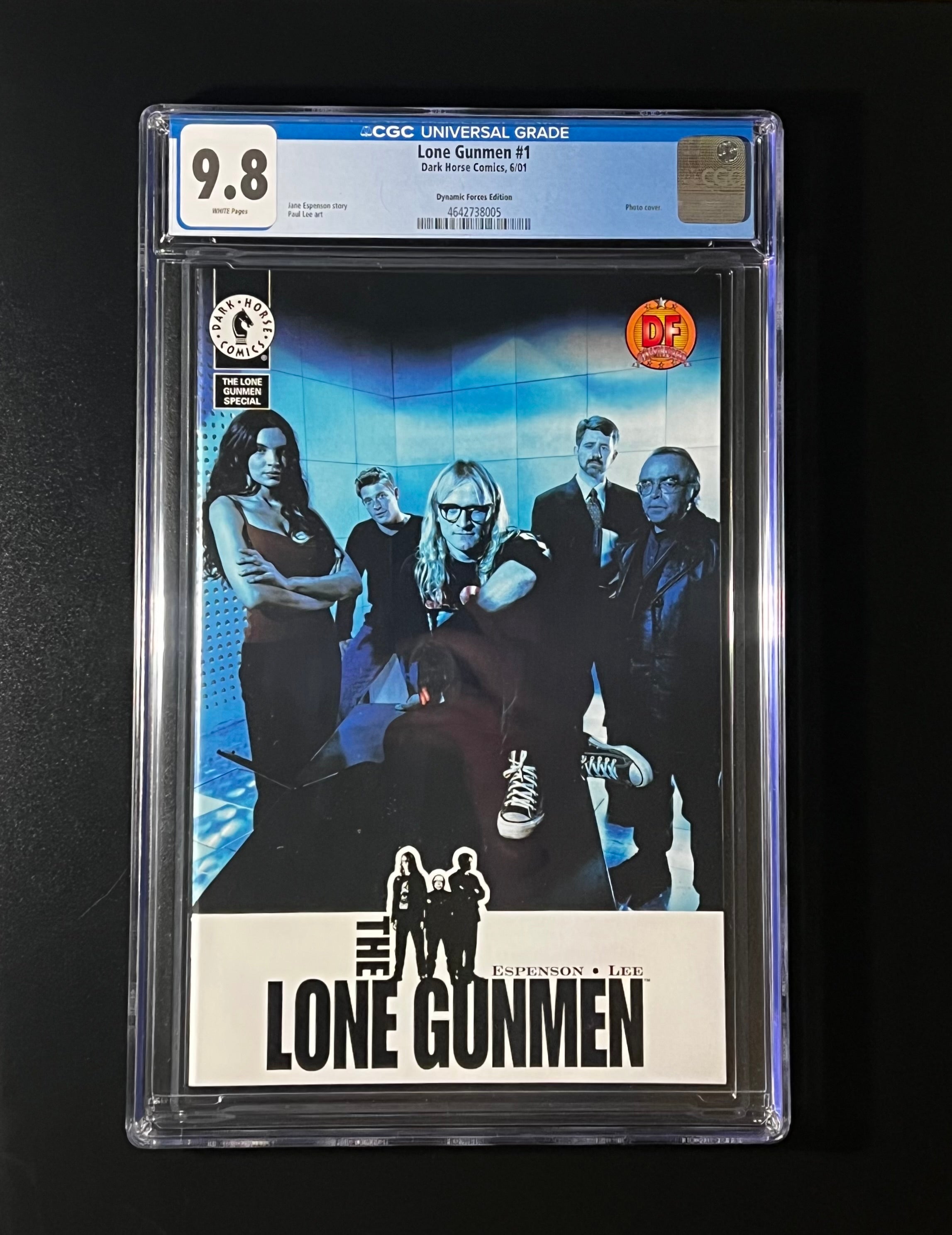Lone Gunmen 3x (CGC 9.8_White Pages) Lone Gunmen #1, X-Files Conspiracy #1 & #2 Variants