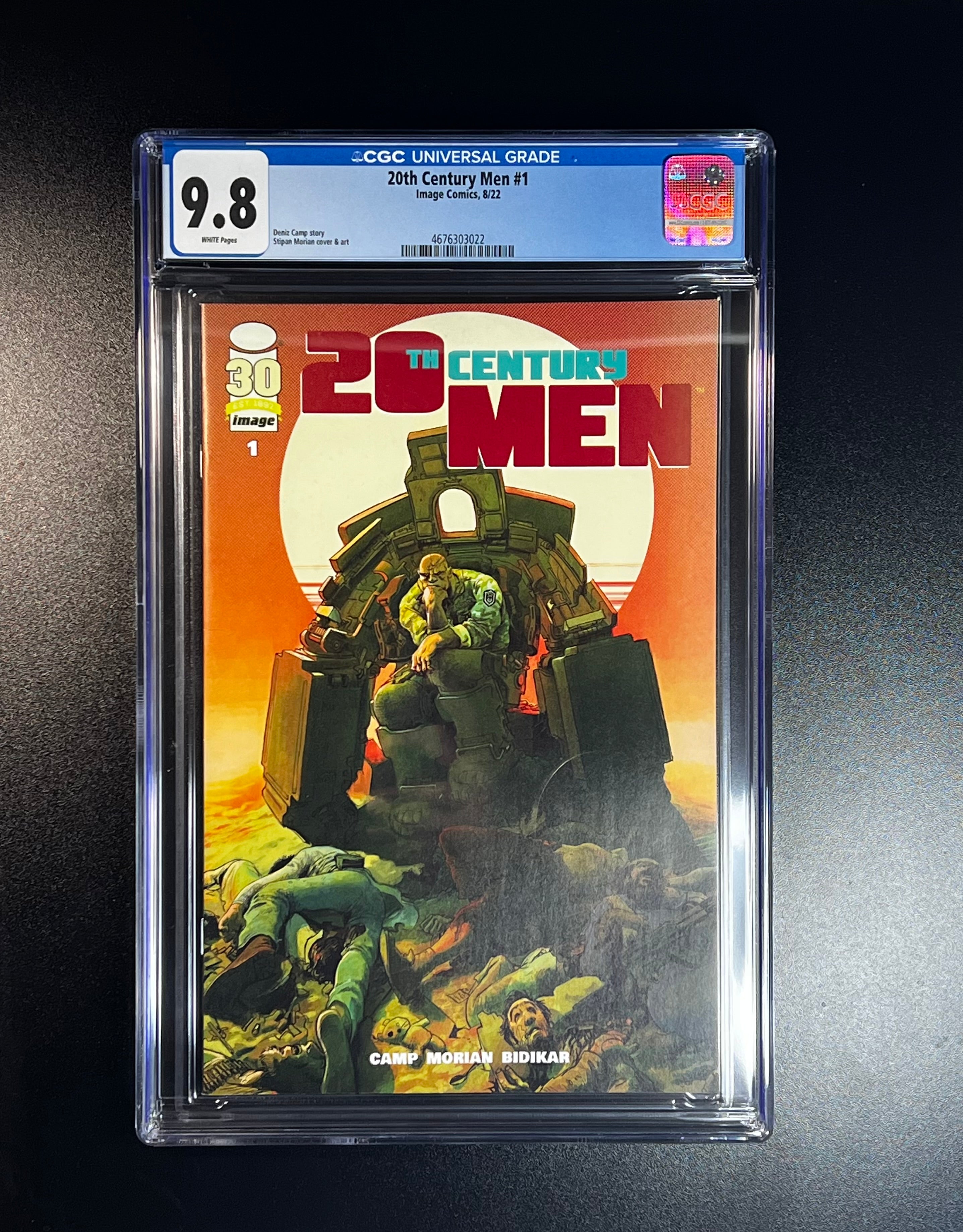 20th Century Men #1 *Deniz Camp Story - Image Comics 08/22 (CGC 9.8 White Pages)