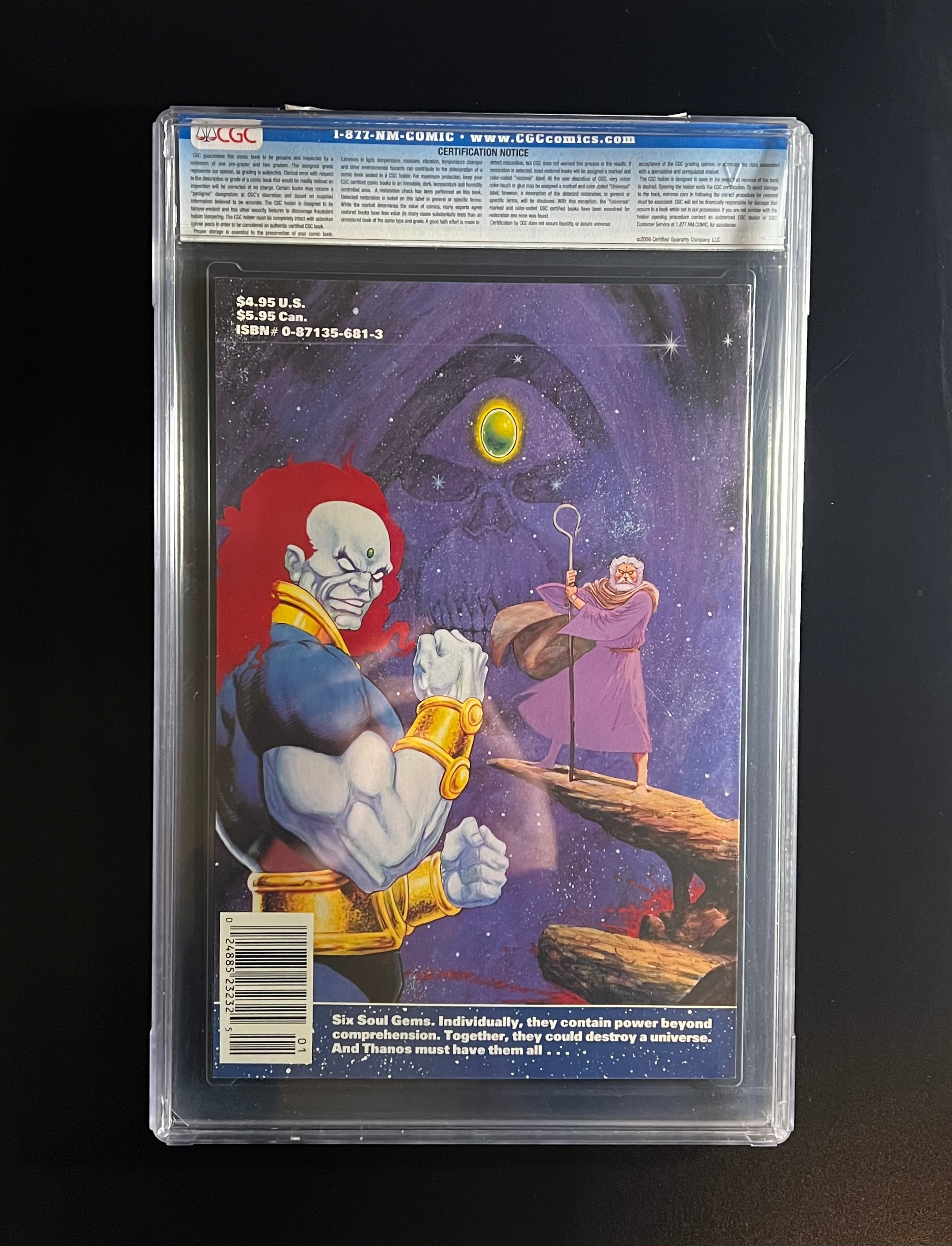 Thanos Quest #1 - Marvel 12/89 (CGC 9.8 White Pages)