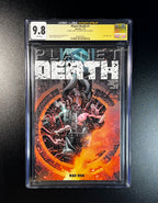 Planet Death #1 *Cover A 1st Print - JSA Authenticated Autograph _ Robert Venditti - (CGC 9.8 White Pages)