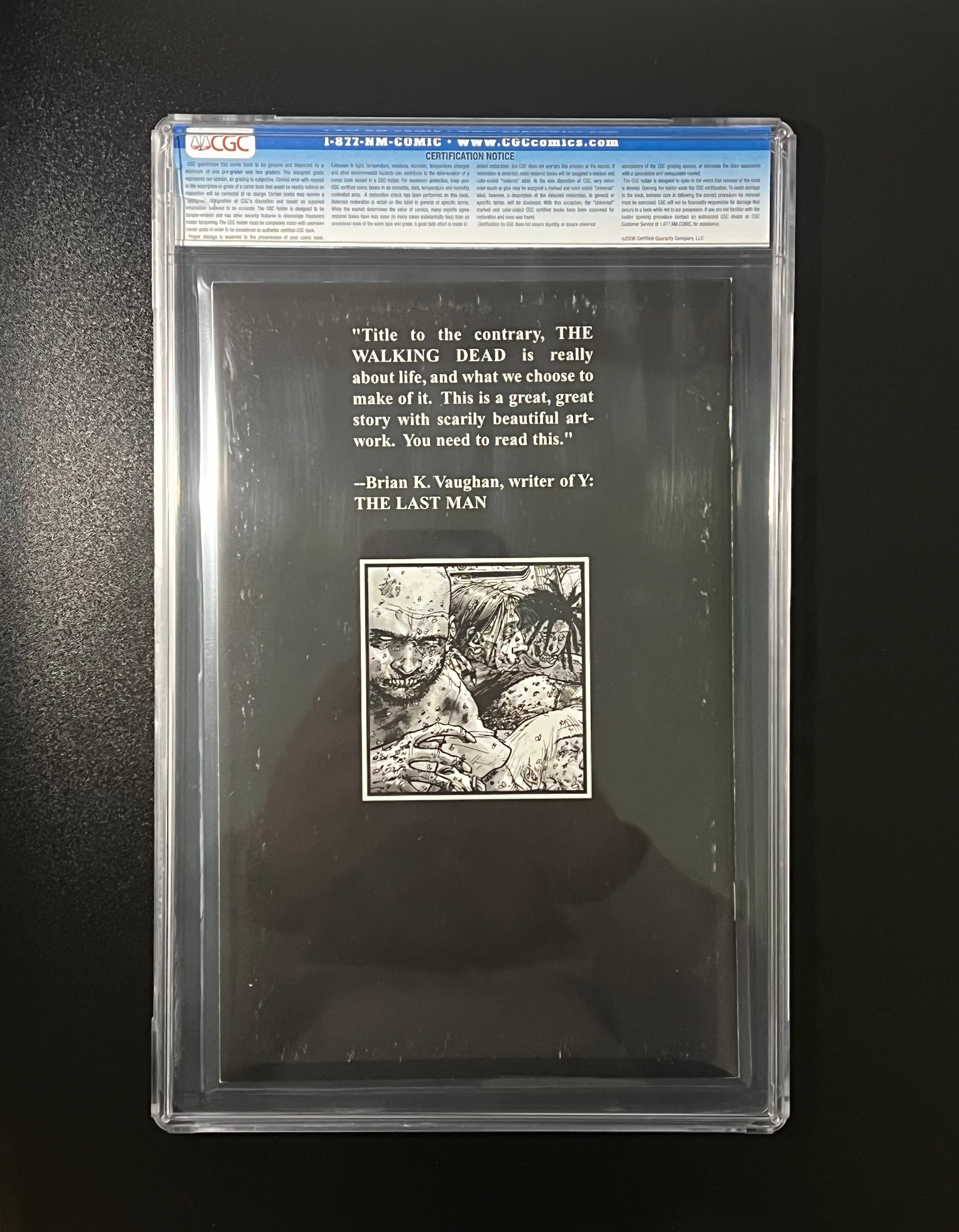 The Walking Dead #4 - 1st Print Image Comics 01/04 (CGC 9.8 White Pages)