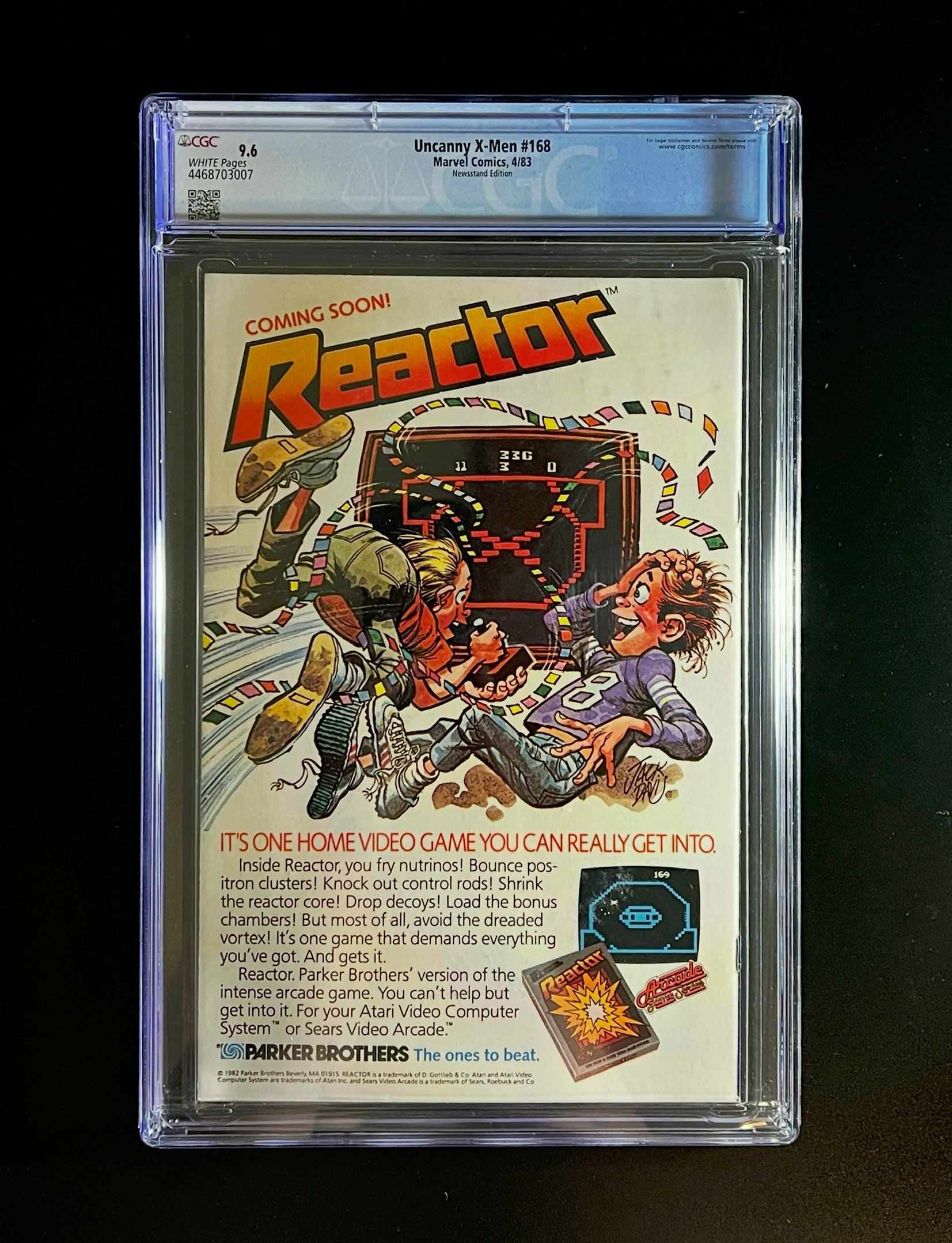 Uncanny X-Men #168 *NEWSSTAND - Marvel Comics 04/83 (CGC 9.6 White Pages)