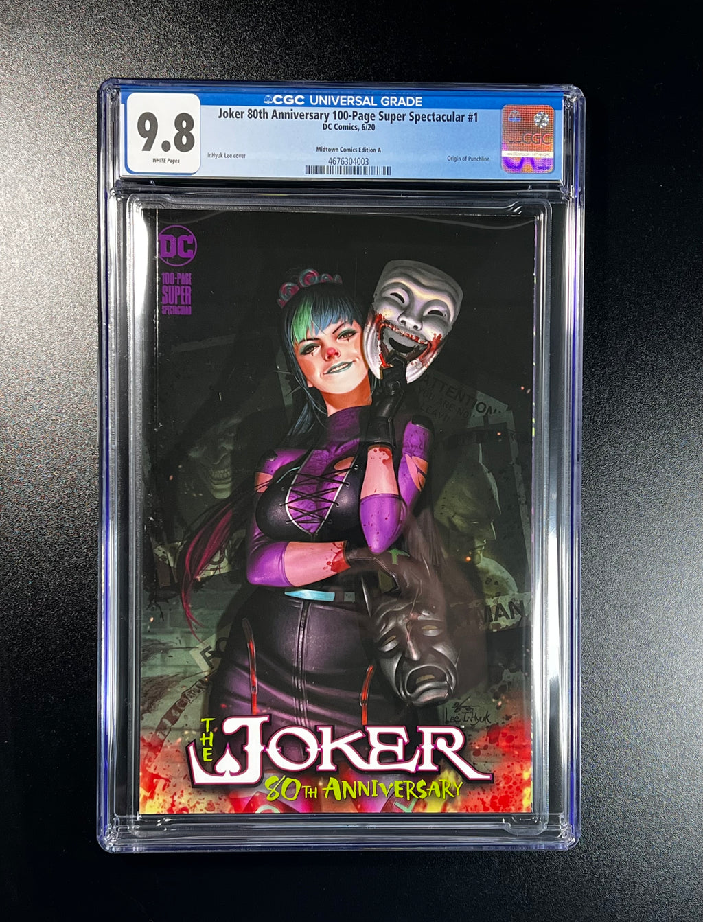 Joker 80th Anniversary 100-Page Super Spectacular *Midtown Comics Edition A - 06/20 (CGC 9.8 White Pages)