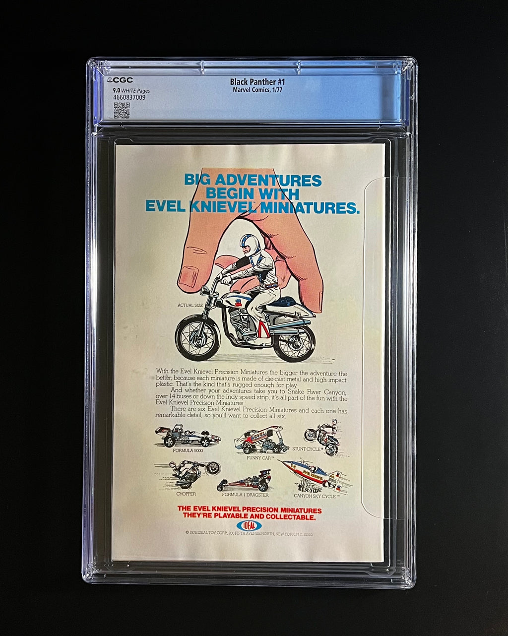 Black Panther #1 *Jack Kirby Story & Art - Marvel Comics 01/77 (CGC 9.0 White Pages)