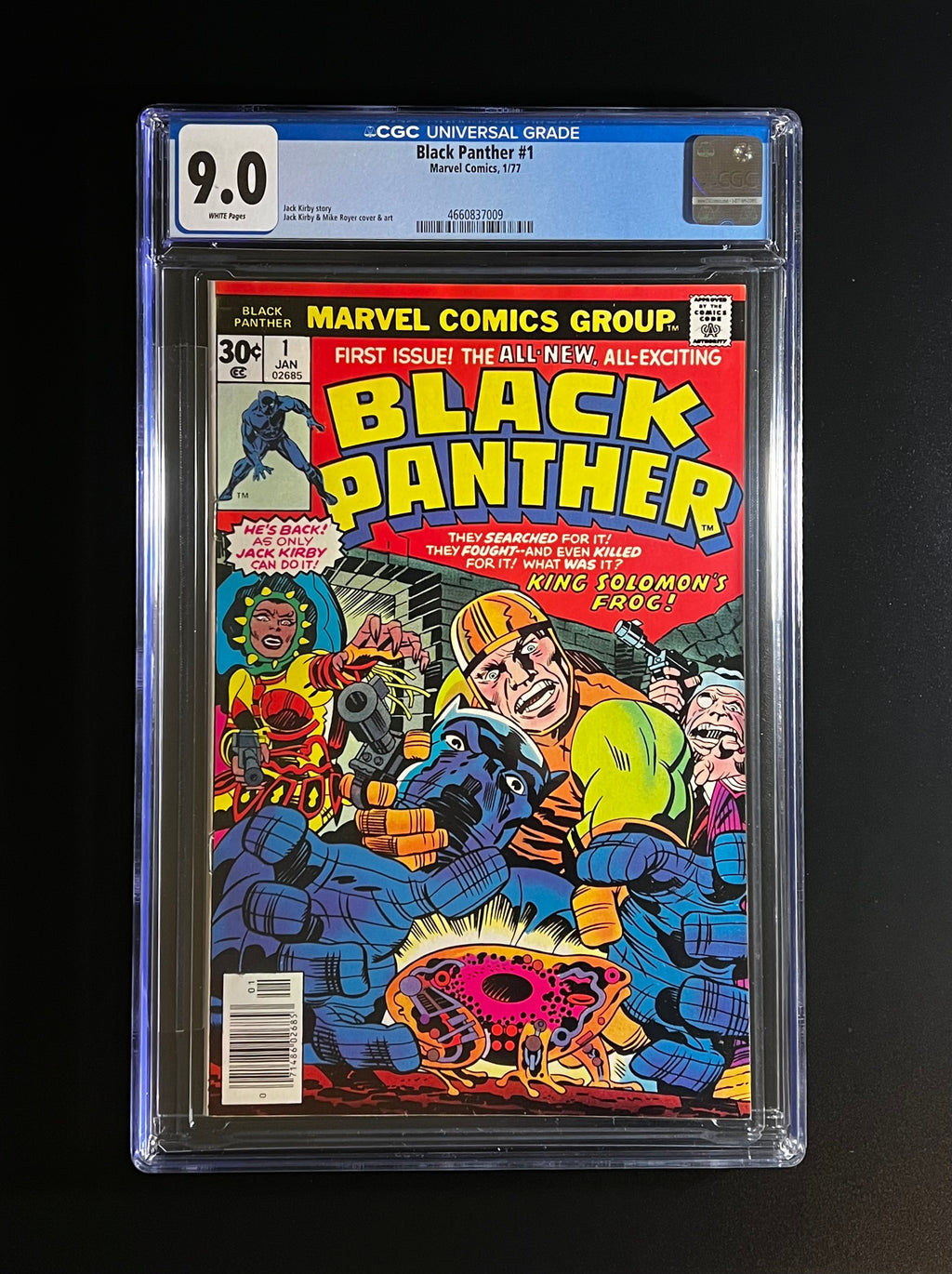 Black Panther #1 *Jack Kirby Story & Art - Marvel Comics 01/77 (CGC 9.0 White Pages)