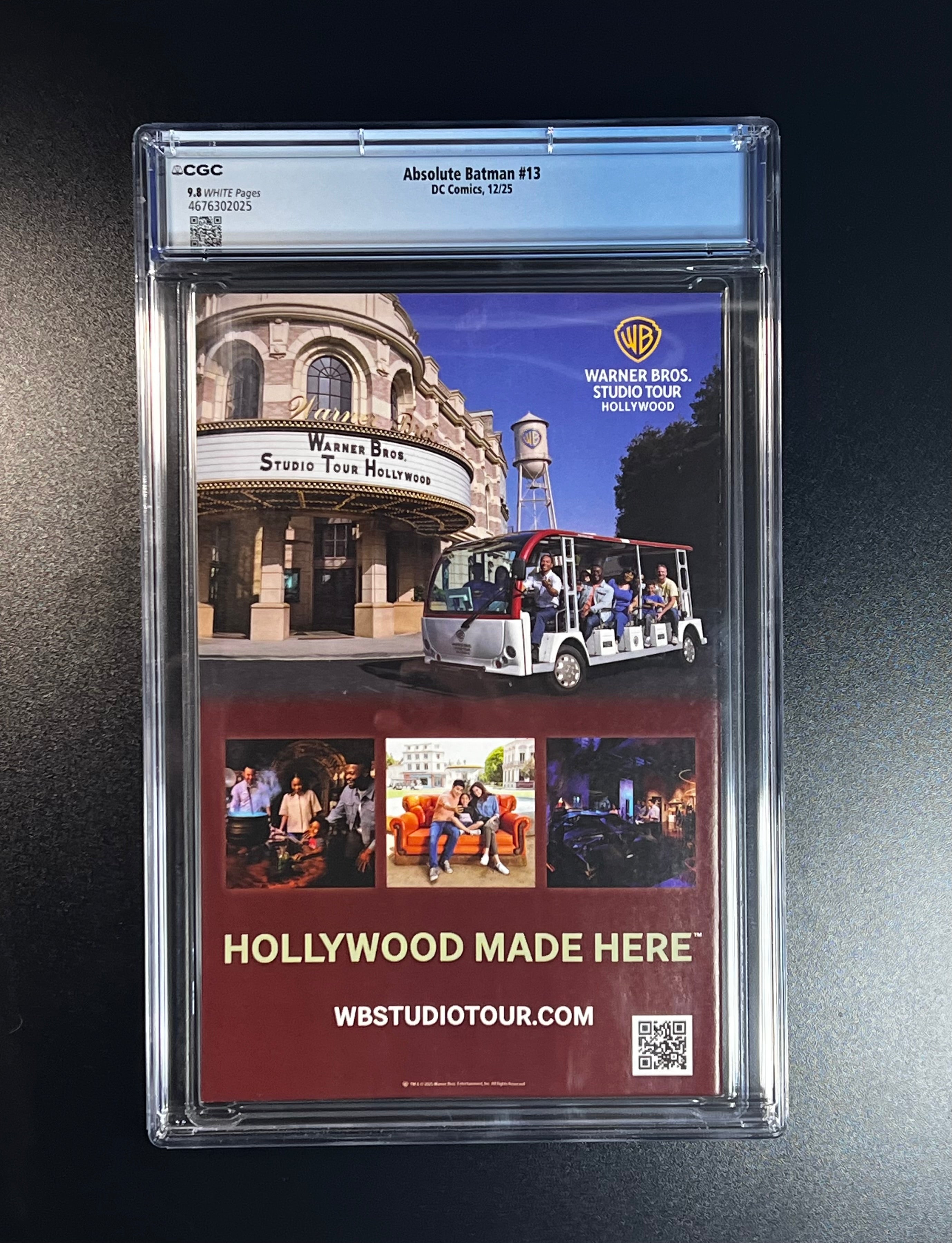 Absolute Batman #13 *Cover A 1st Print - DC Comics 12/25 (CGC 9.8 White Pages