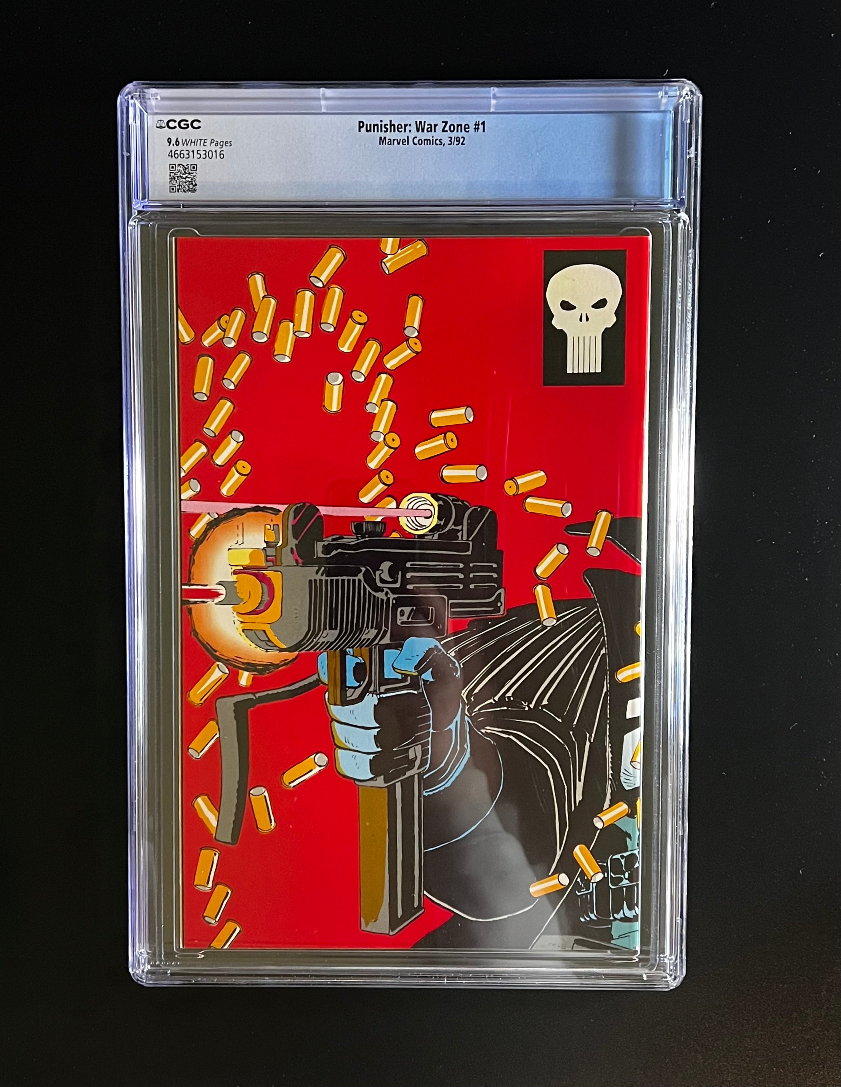 Punisher: War Zone #1 *John Romita Jr. Cover - Marvel 03/92 (CGC 9.6 White Pages)