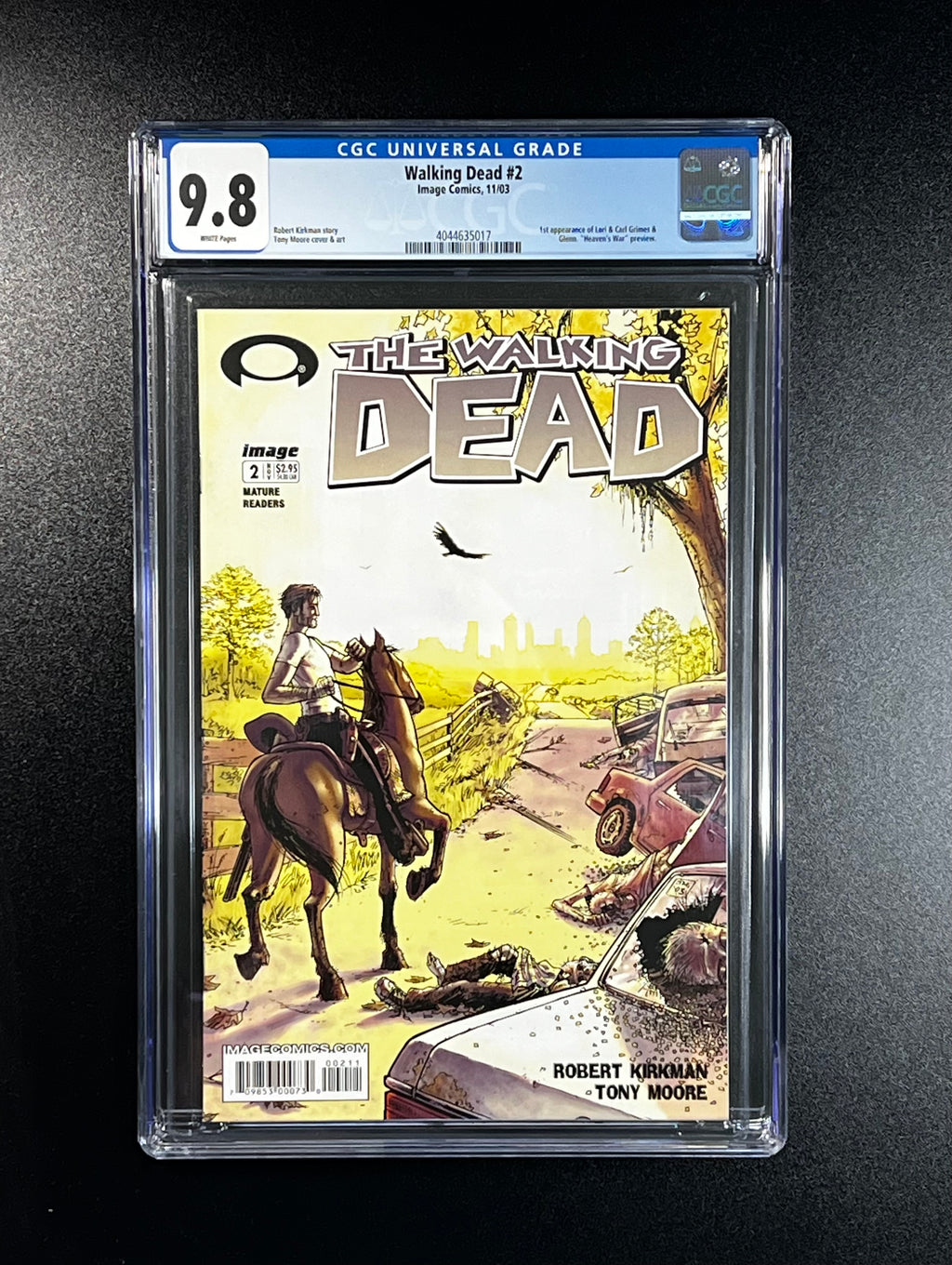 The Walking Dead #2 *1st Print - Image Comics 11/03 (CGC 9.8 White Pages)
