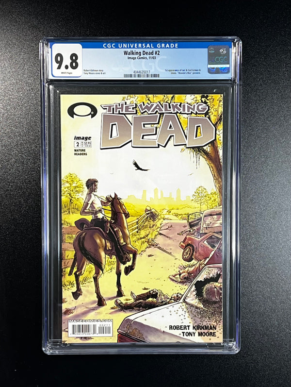 The Walking Dead #2 *1st Print - Image Comics 11/03 (CGC 9.8 White Pages)
