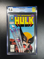 Incredible Hulk #340 *CLASSIC Todd McFarlane Cover! - Marvel Comics 02/88 (CGC 9.6 White Pages)