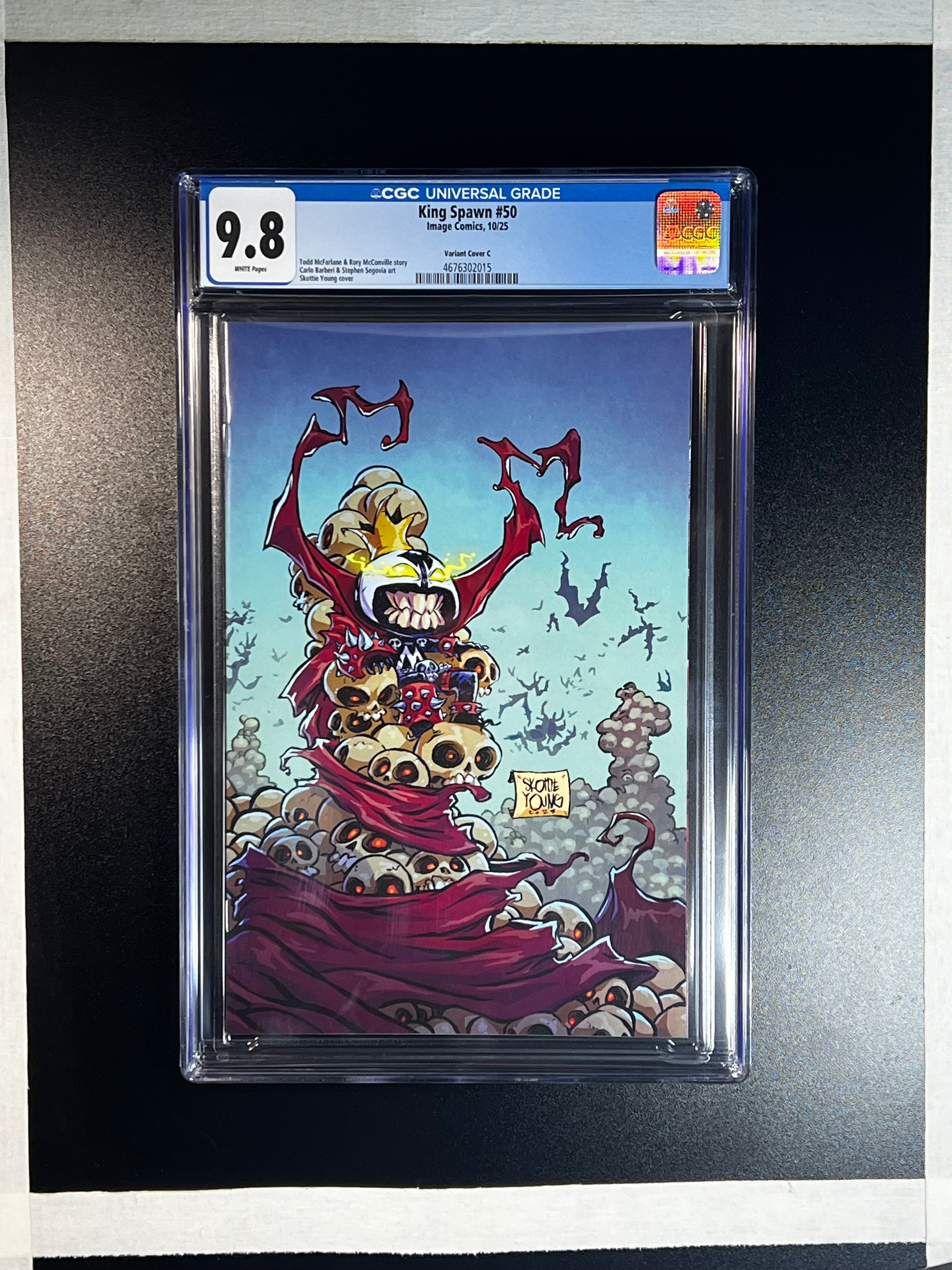 King Spawn #50 *Cvr C Skottie Young Variant - Image Comics 10/25 (CGC 9.8 White Pages)
