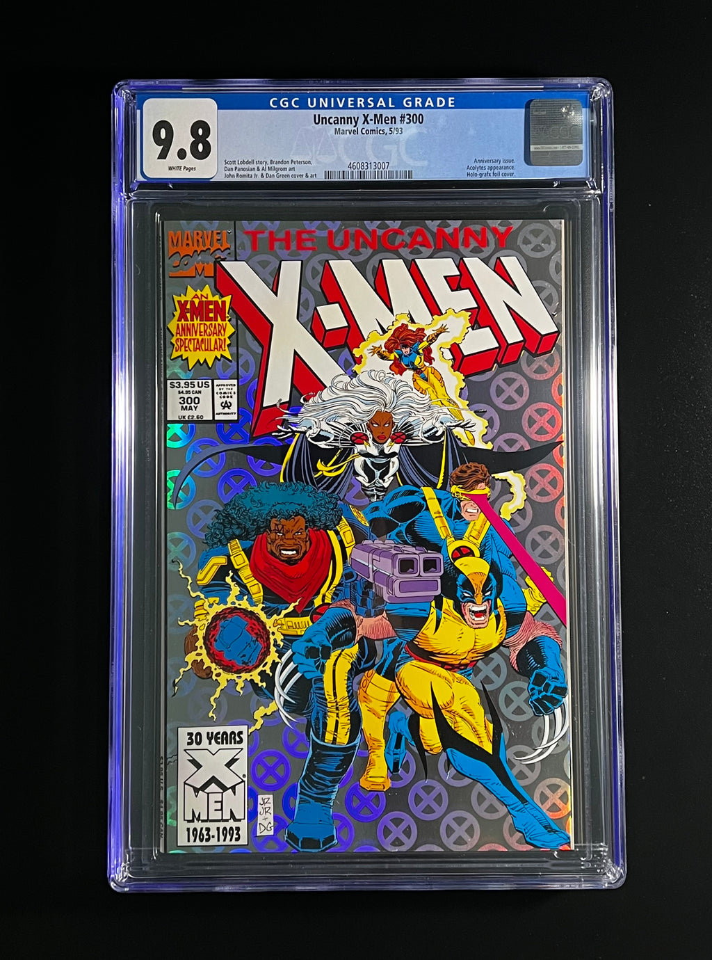 Uncanny X-Men #300 *Art by John Romita Jr & Dan Panosian - Marvel Comics 05/93 (CGC 9.8 White Pages)