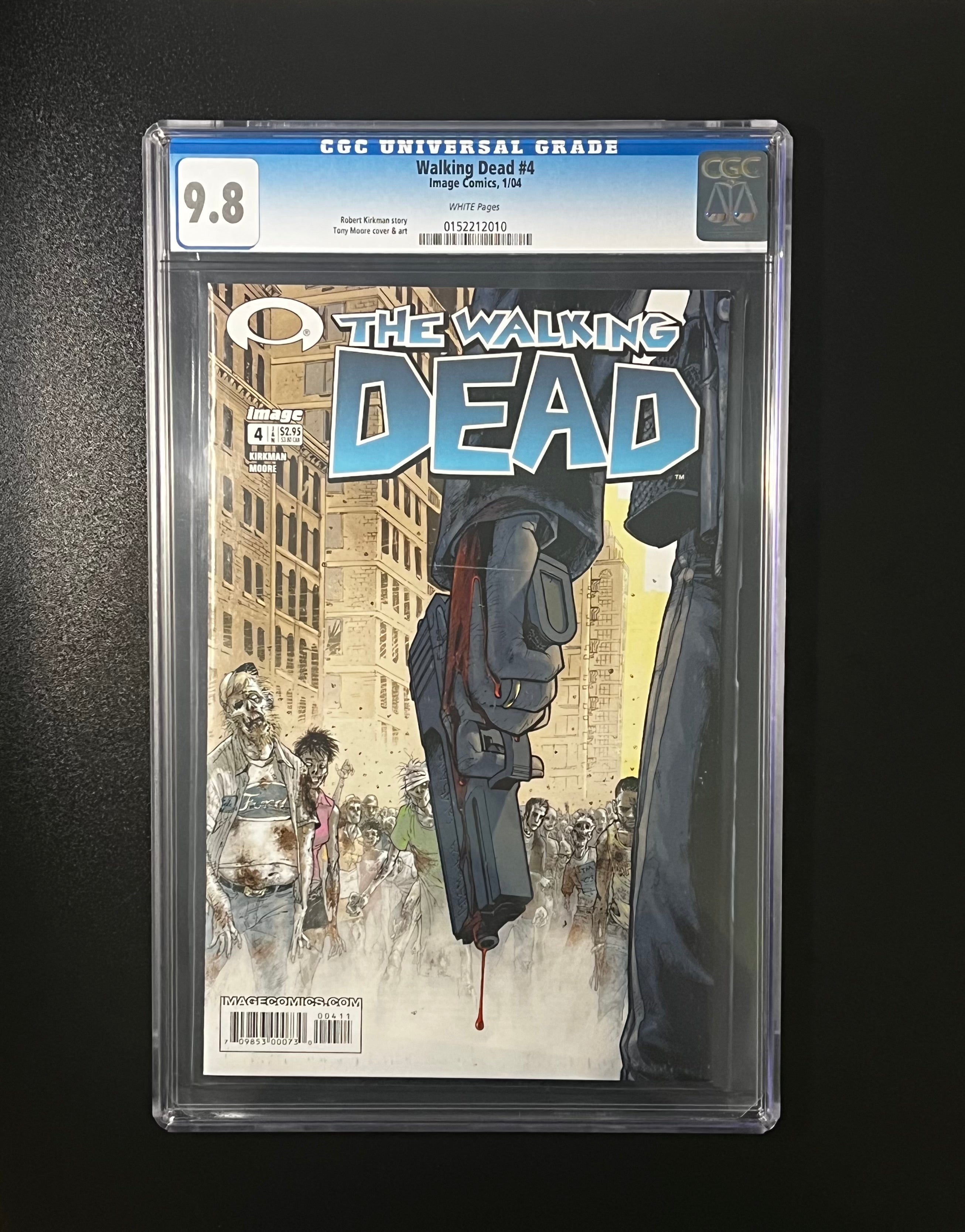 The Walking Dead #4 - 1st Print Image Comics 01/04 (CGC 9.8 White Pages)