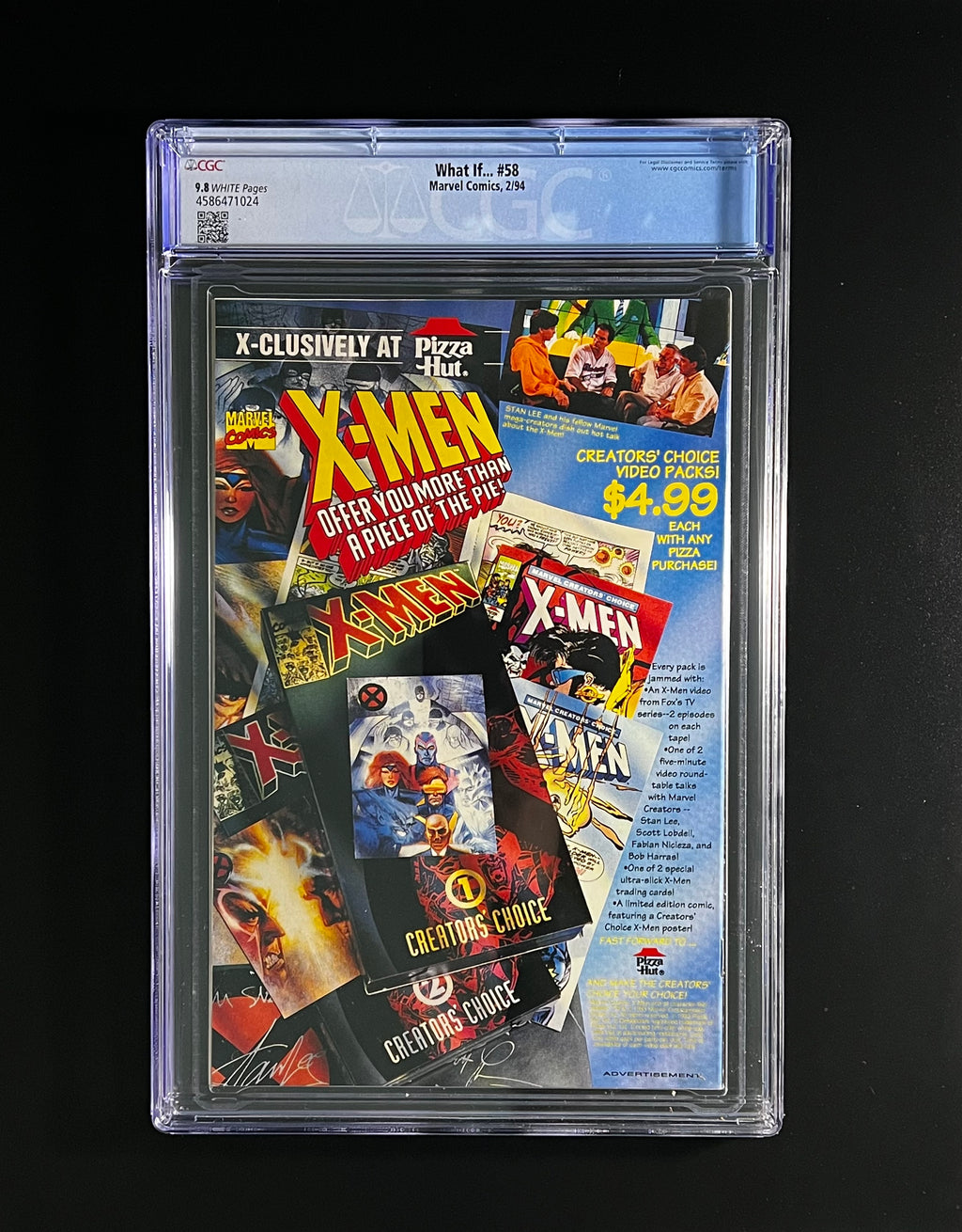 What If... #58 *ASM #129 Homage Cover - Marvel Comics 02/94 (CGC 9.8 White Pages)