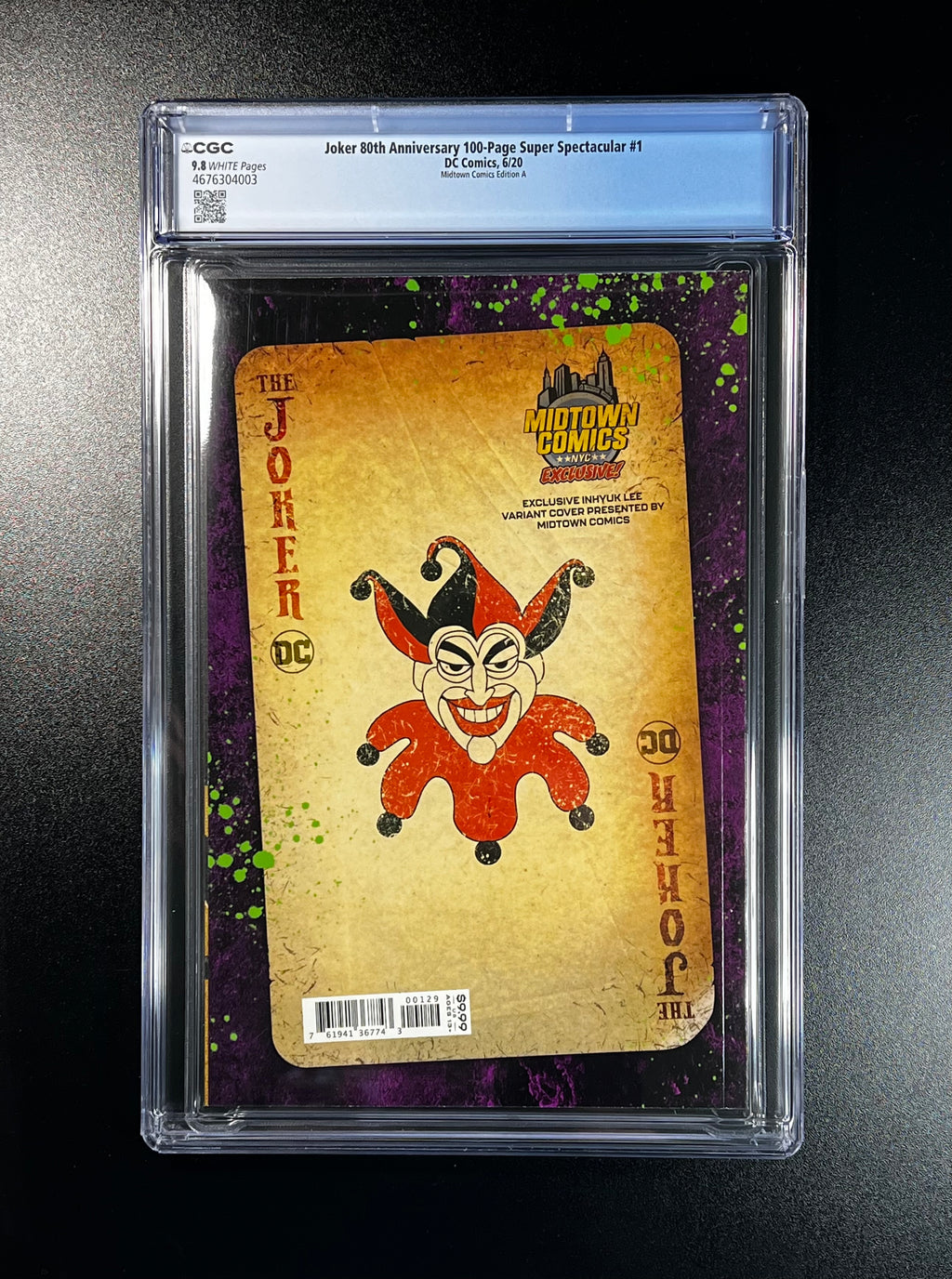 Joker 80th Anniversary 100-Page Super Spectacular *Midtown Comics Edition A - 06/20 (CGC 9.8 White Pages)