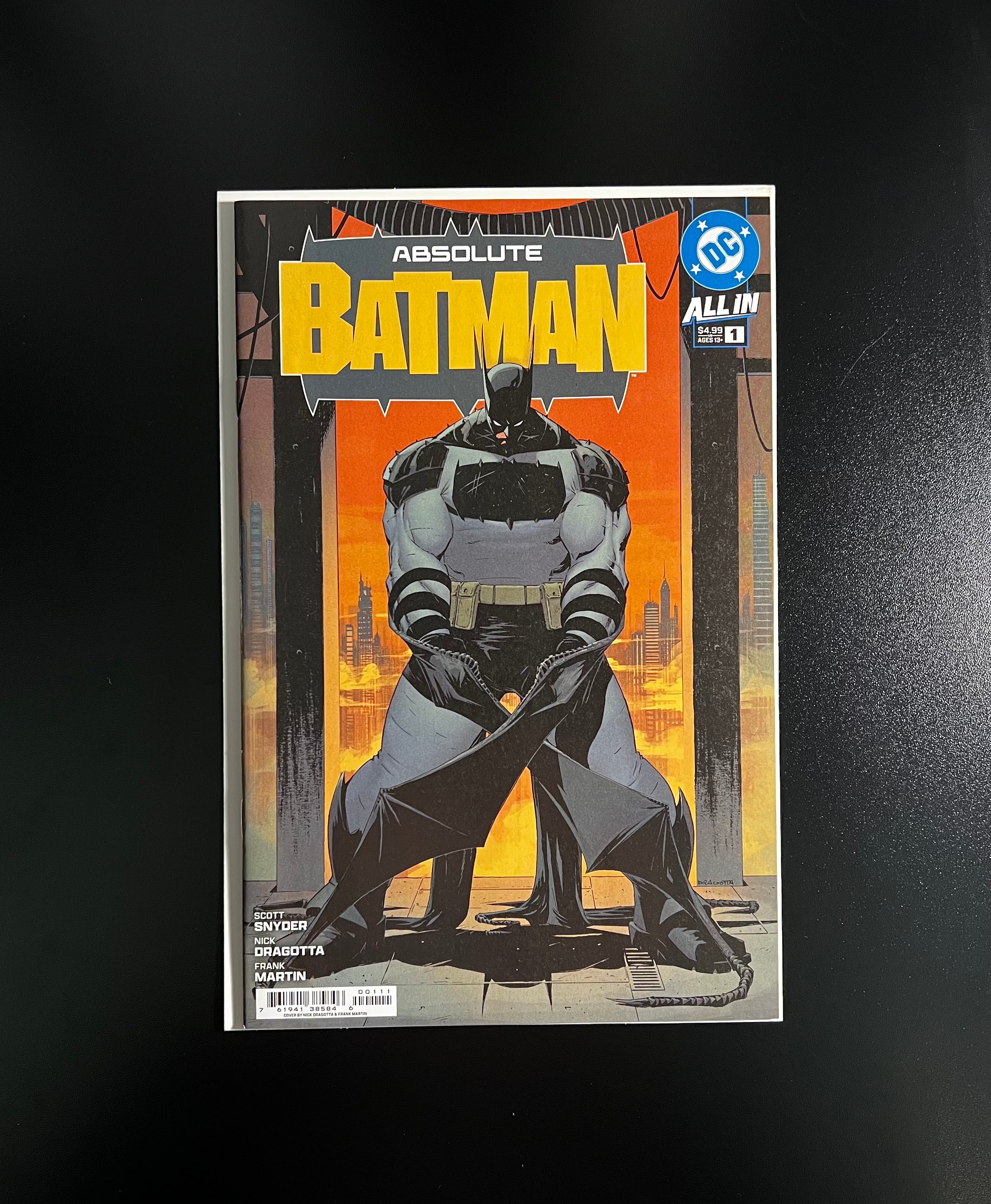 Absolute Batman #1 *1st Print - D.C Comics 12/24 (Raw Copy)