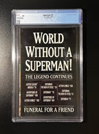 Superman #75 *NEWSSTAND - D.C. Comics 01/93 (CGC 9.8 White Pages) THE DEATH OF SUPERMAN!