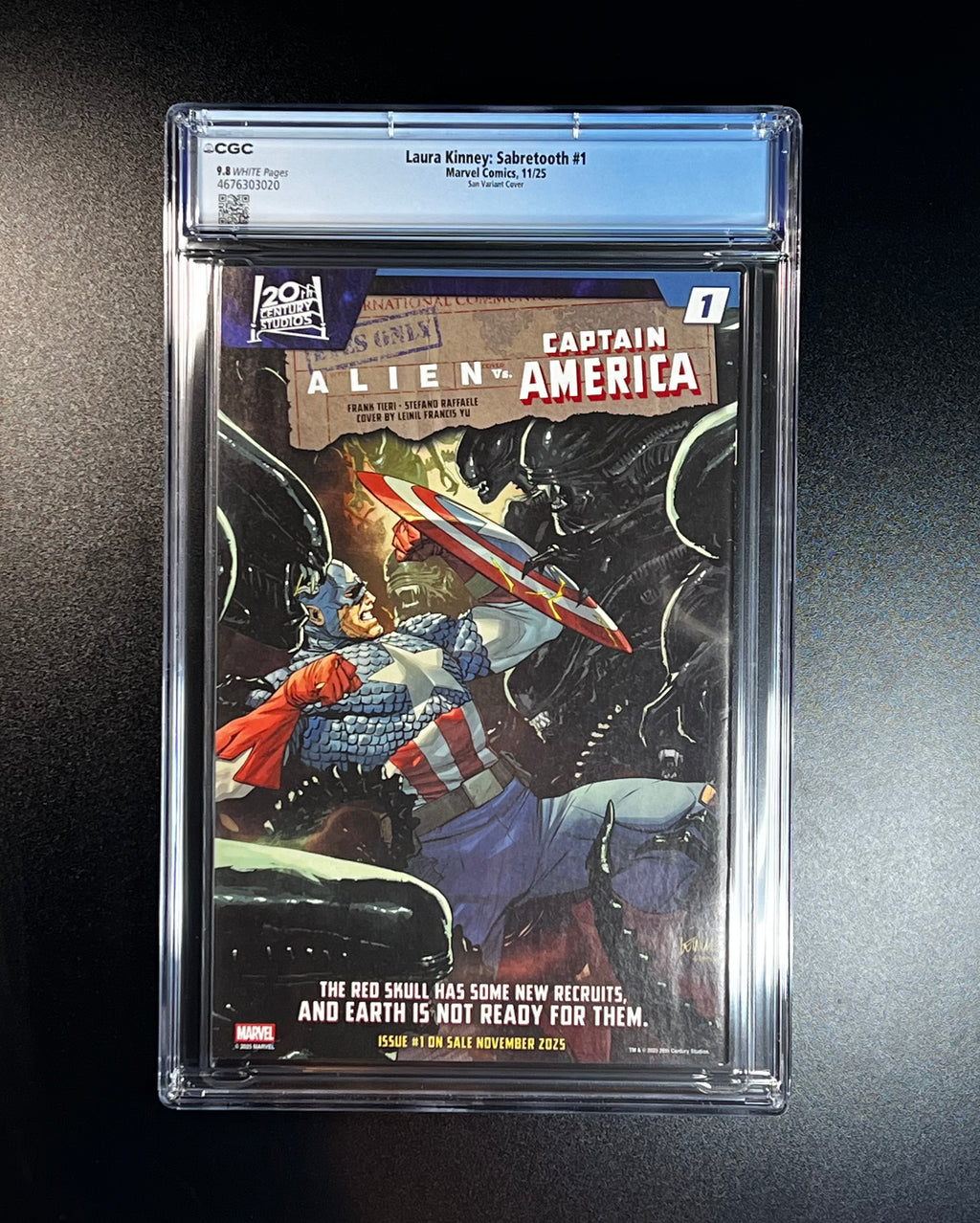 Laura Kinney: Sabretooth #1 *Nogi San Variant Cover - Marvel Comics 11/25 (CGC 9.8 White Pages)