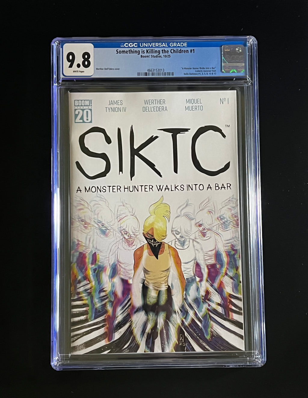 Something is Killing the Children: A Monster Hunter Walks Into a Bar #1 - Boom! Studios 10/25 (CGC 9.8 White Pages)