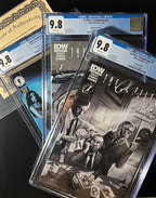 Lone Gunmen 3x (CGC 9.8_White Pages) Lone Gunmen #1, X-Files Conspiracy #1 & #2 Variants