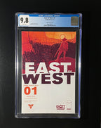 East of West #1 Set (2x) - 1st Printing and Ghost Variant. BOTH CGC 9.8 WP