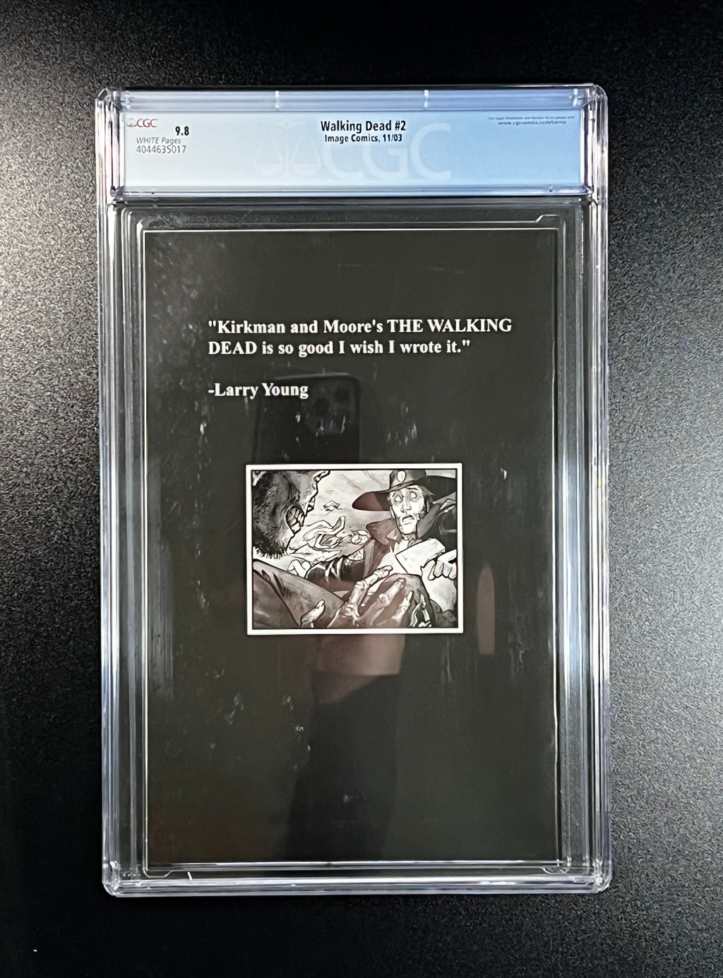 The Walking Dead #2 *1st Print - Image Comics 11/03 (CGC 9.8 White Pages)