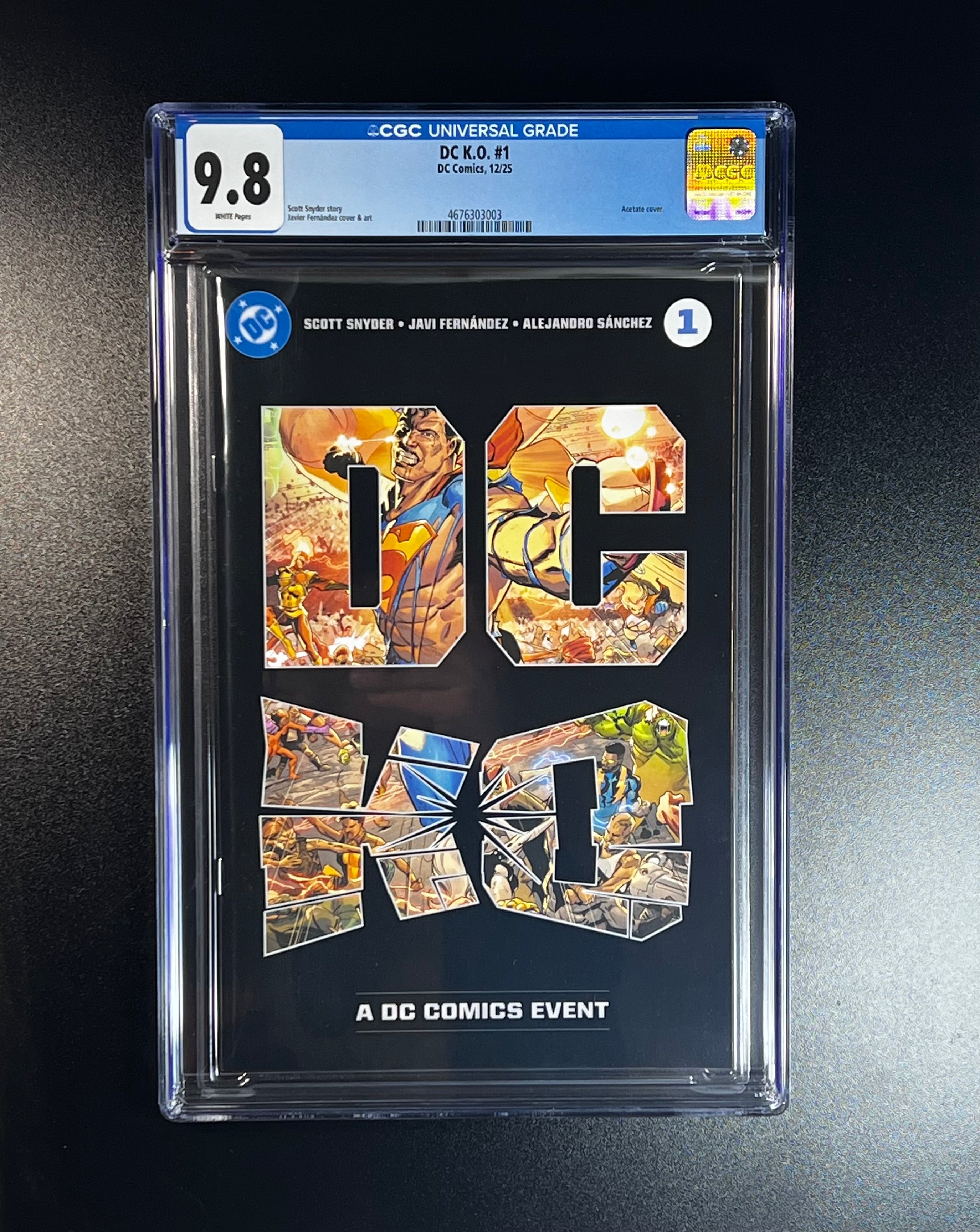 DC K.O. #1 *Cover A <Scott Snyder Story> - DC Comics 12/25 (CGC 9.8 White Pages)