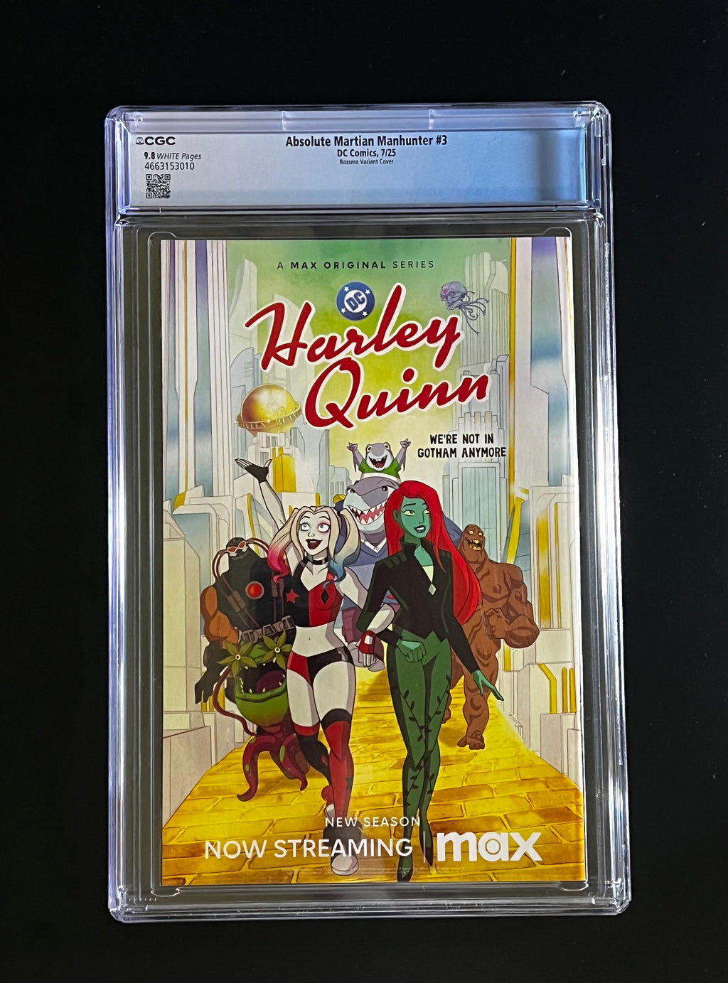Absolute Martian Manhunter #3 *1:25 Riley Rossmo Card Stock Variant Cover - DC Comics 07/25 (CGC 9.8 White Pages)