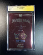 Absolute Wonder Woman #6 *Frison Foil Edition - JSA Authenticated Autograph _ Jenny Frison - (CGC 9.8 White Pages)