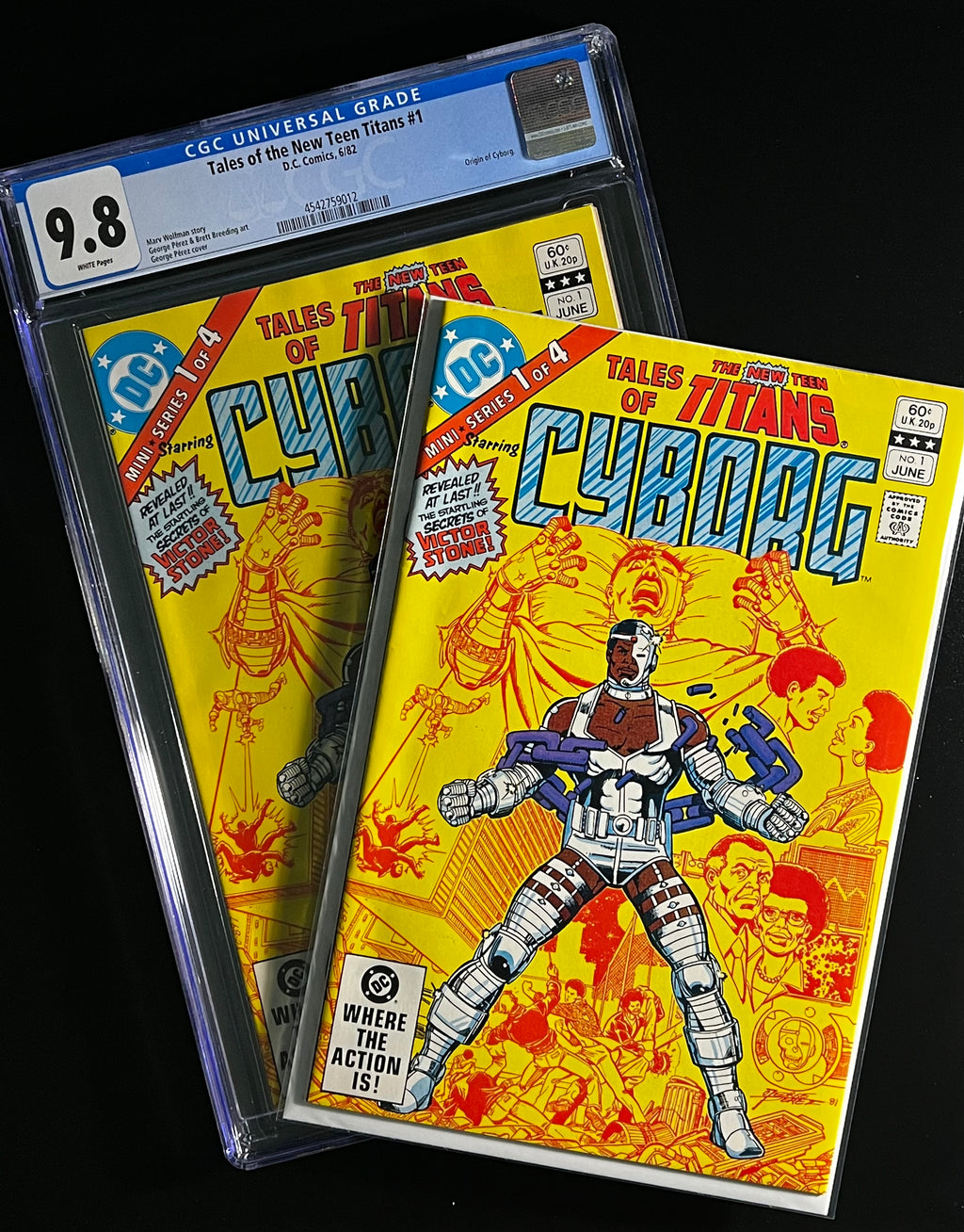 Tales of the NEW Teen Titans #1 *Marv Wolfman Story - DC Comics 06/82 (CGC 9.8 White Pages) +FREE Raw Copy