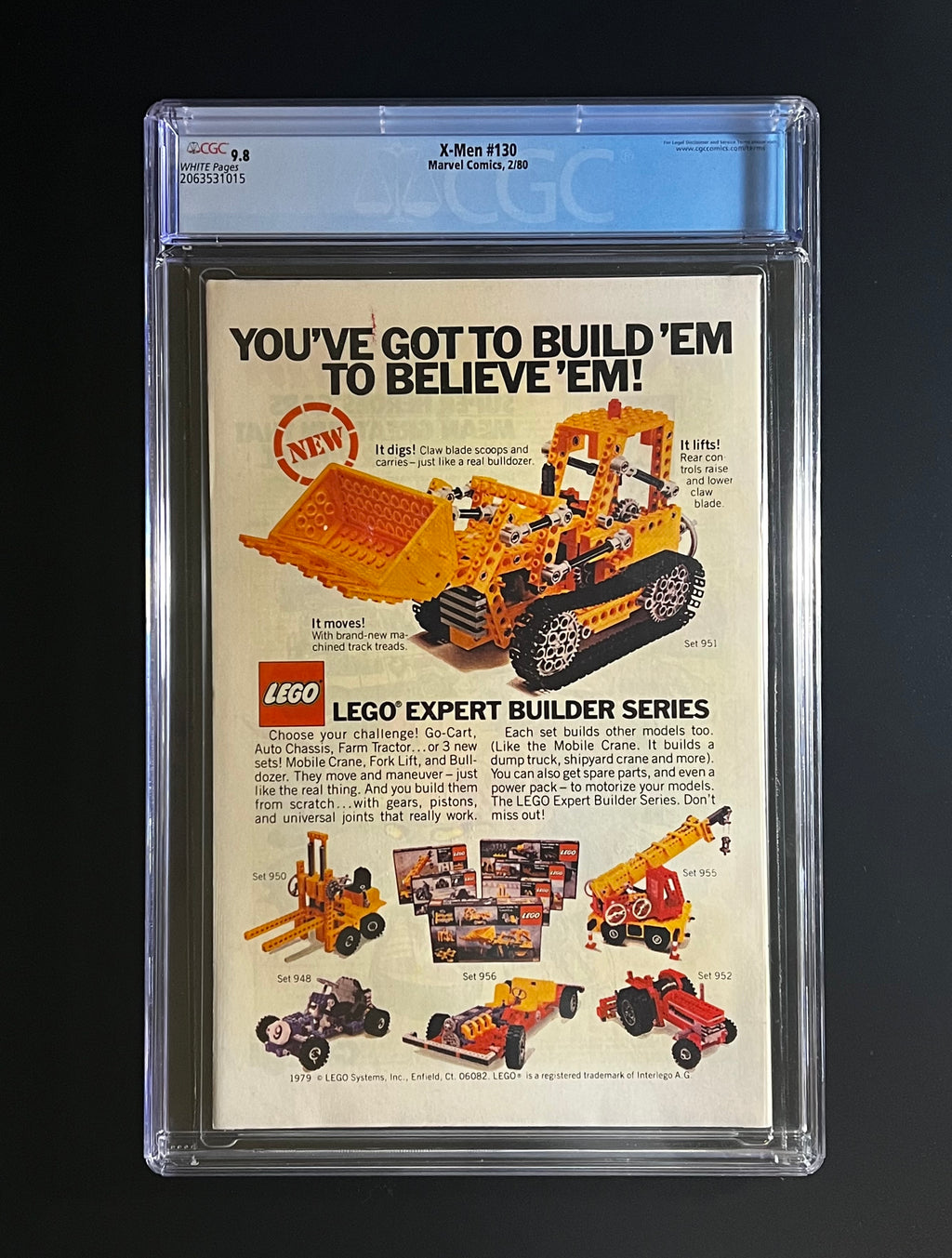 Uncanny X-Men #130 *NEWSSTAND - Marvel Comics 02/80 (CGC 9.8 White Pages)