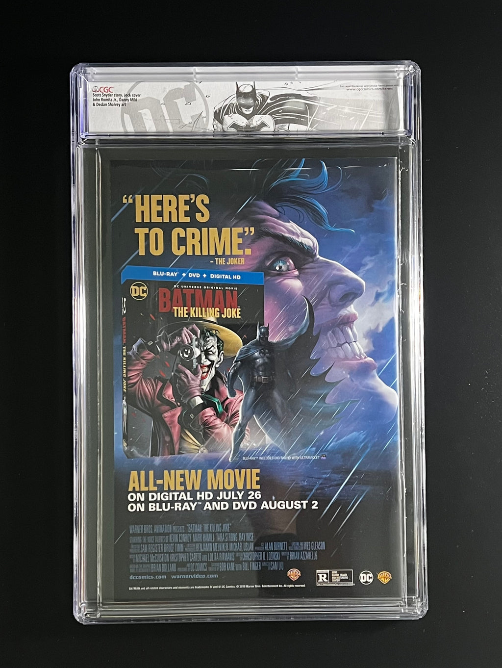 All-Star Batman #1_Jock Variant Cover *Scott Snyder Story - DC Comics 10/16 (CGC 9.8 White Pages)