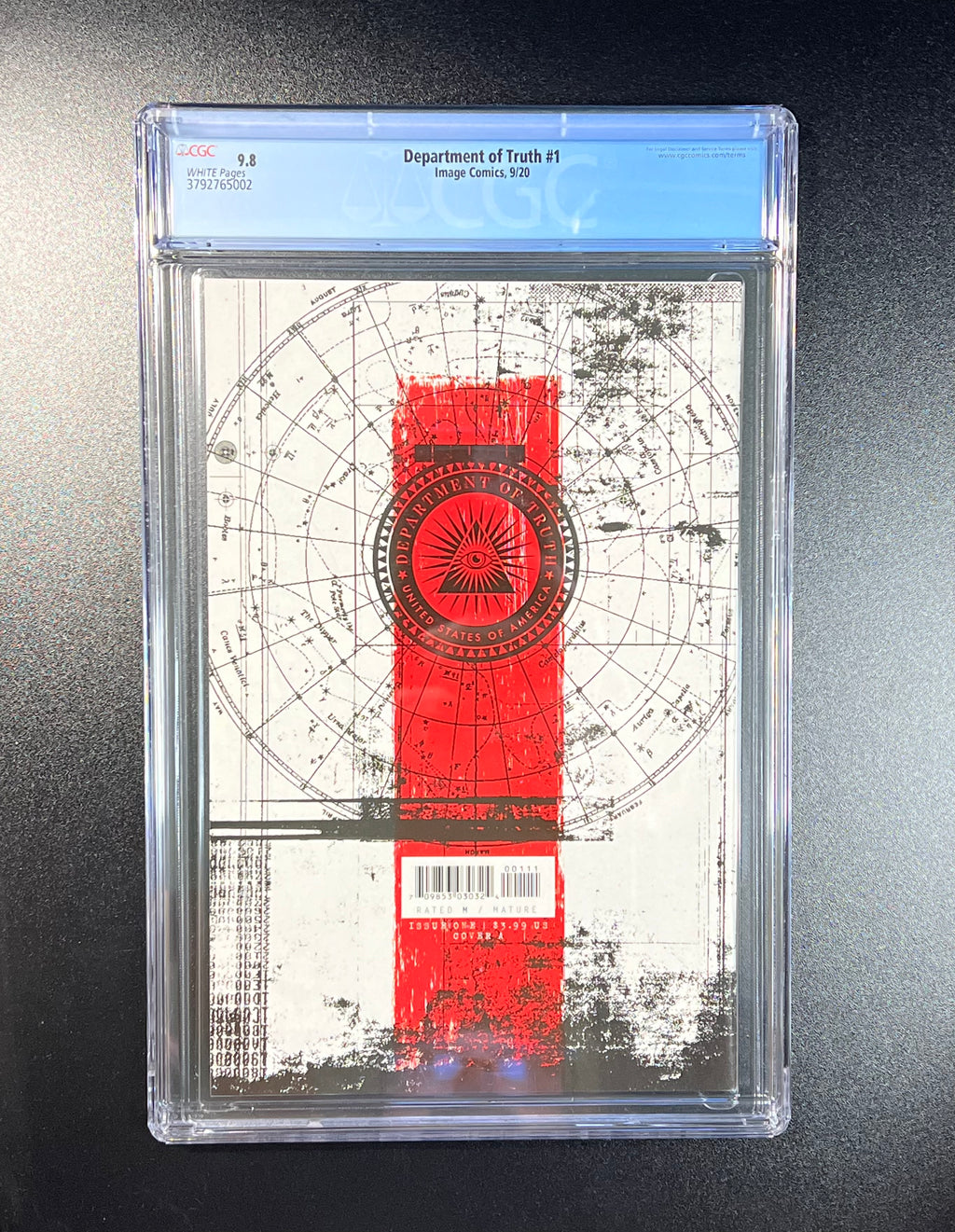 Department of Truth #1 *James Tynion IV Story - Image Comics 09/20 (CGC 9.8 White Pages)