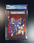 Transformers #1 *Cvr C Daniel Warren Johnson & Mike Spicer Variant - Image Comics 10/23 (CGC 9.8 White Pages)